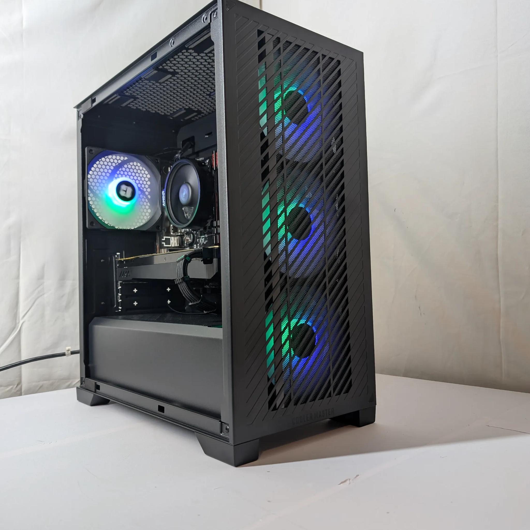 💻 GTX 1080 + Ryzen 7 | 1080p Gaming PC | 1TB NVMe | Wi-Fi & Windows 11