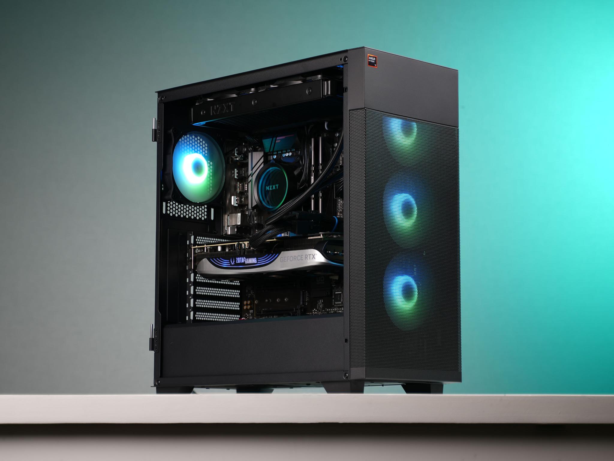 \ RF-00 / RTX 4070 Ti Ryzen 7 5800X 32GB 1TB Windows 11 Workstation Gaming PC