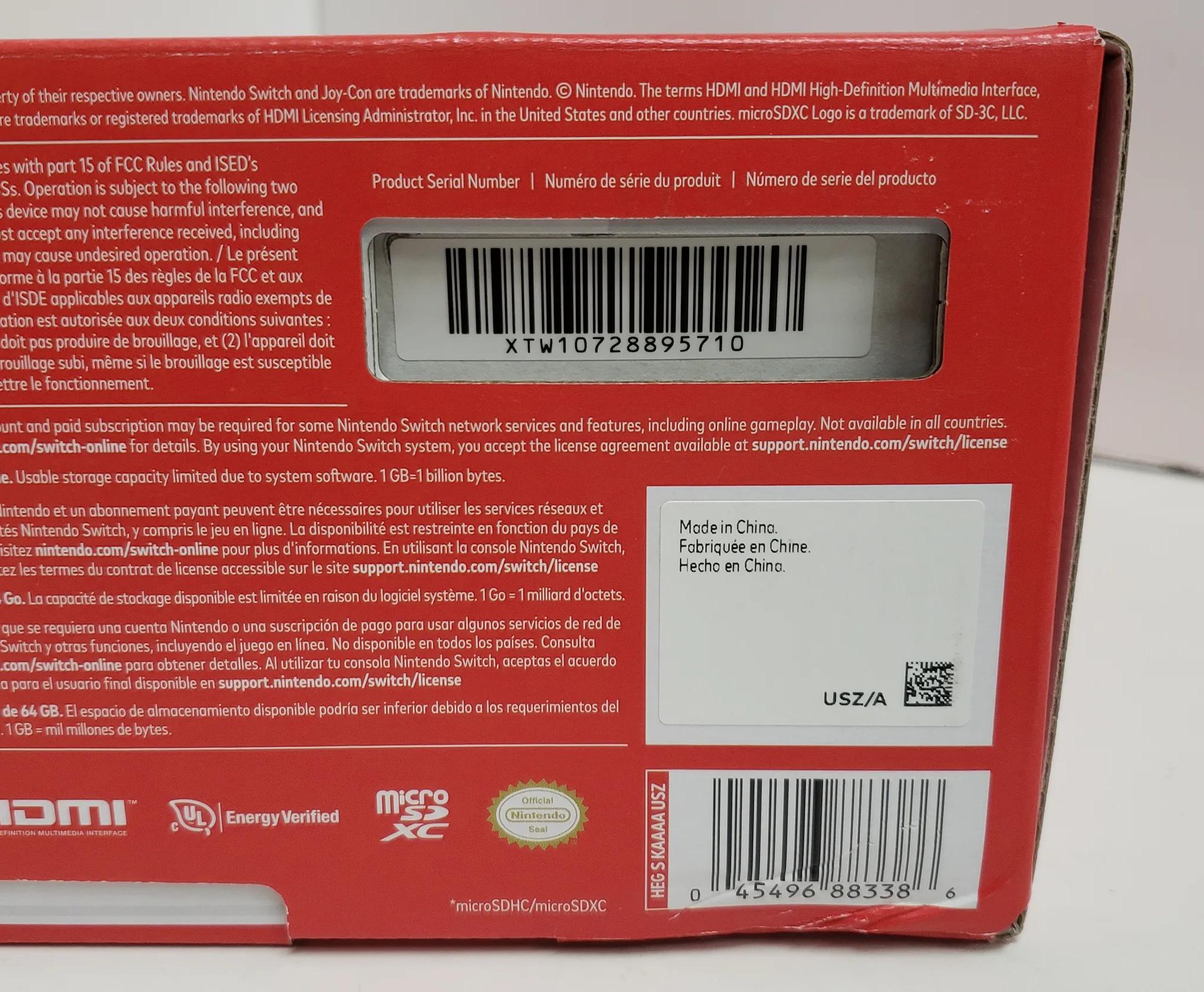 Nintendo Switch OLED Model w/ White Joy-Controllers