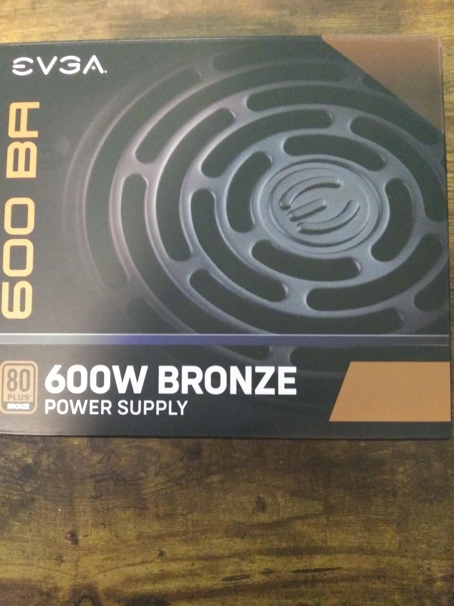 Used EVGA 600 BA 600w