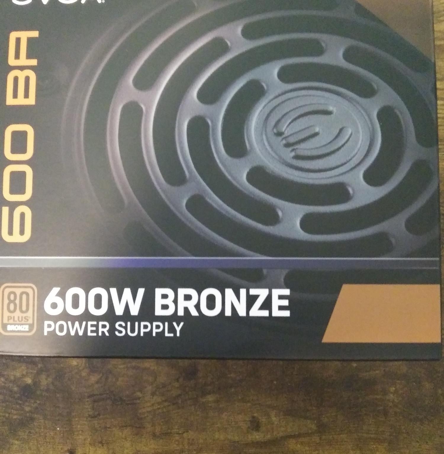 Used EVGA 600 BA 600w