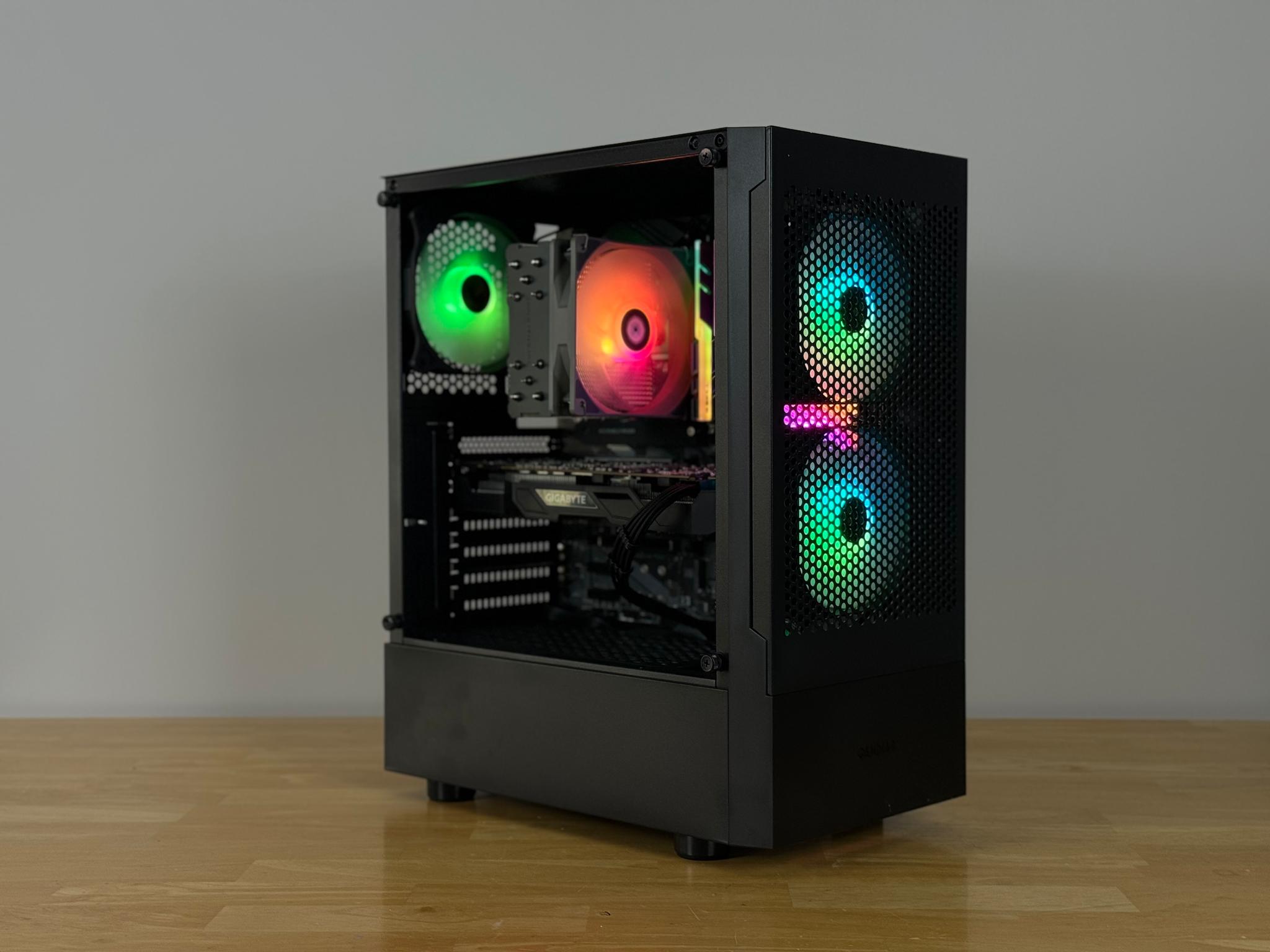 RGB OVERLOAD Intel i5 10400F GTX 1070 1TB Gaming/Streaming PC