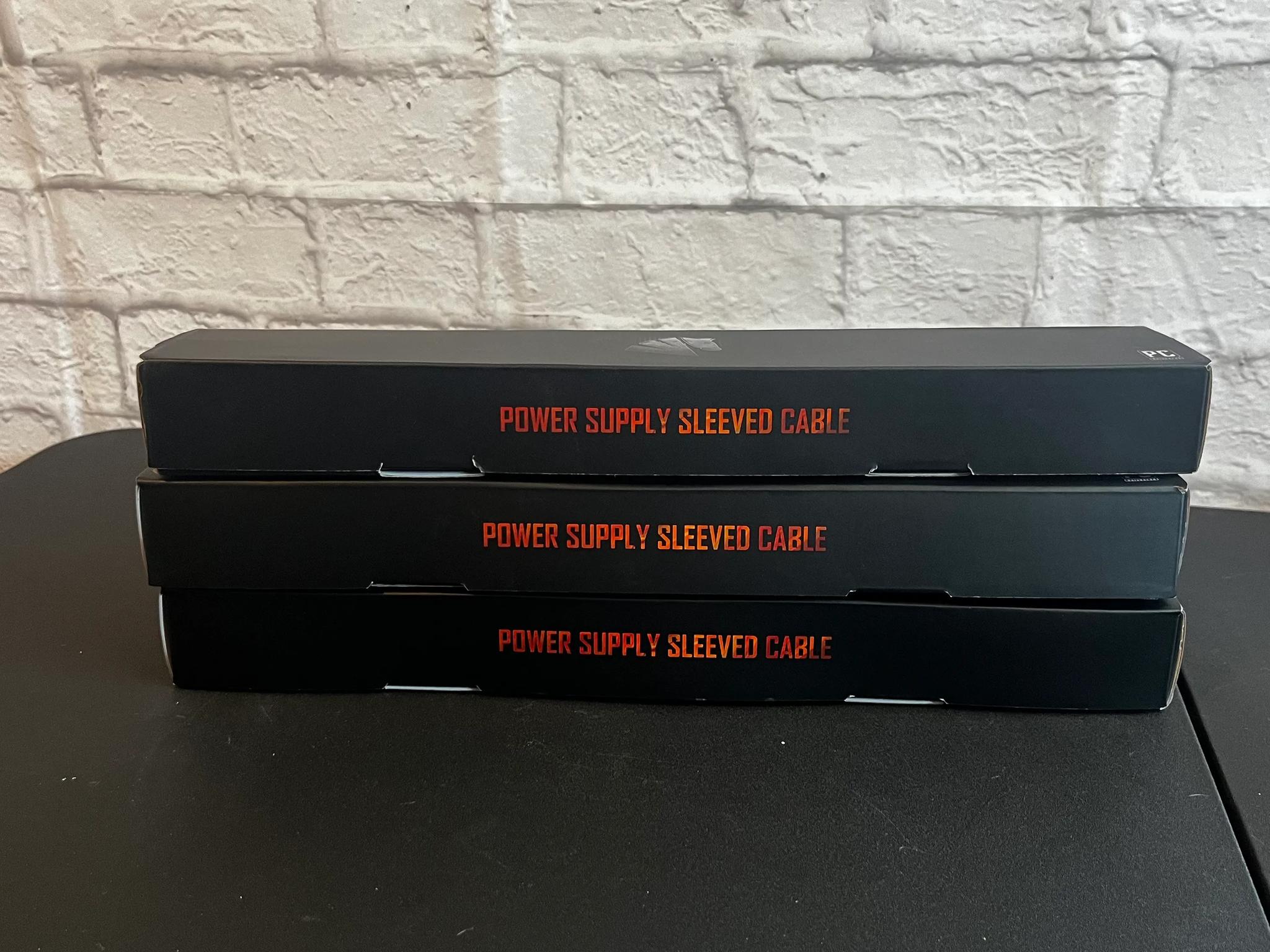 AsiaHorse Power Supply Sleeved Cables for Power Supply Extension Cable