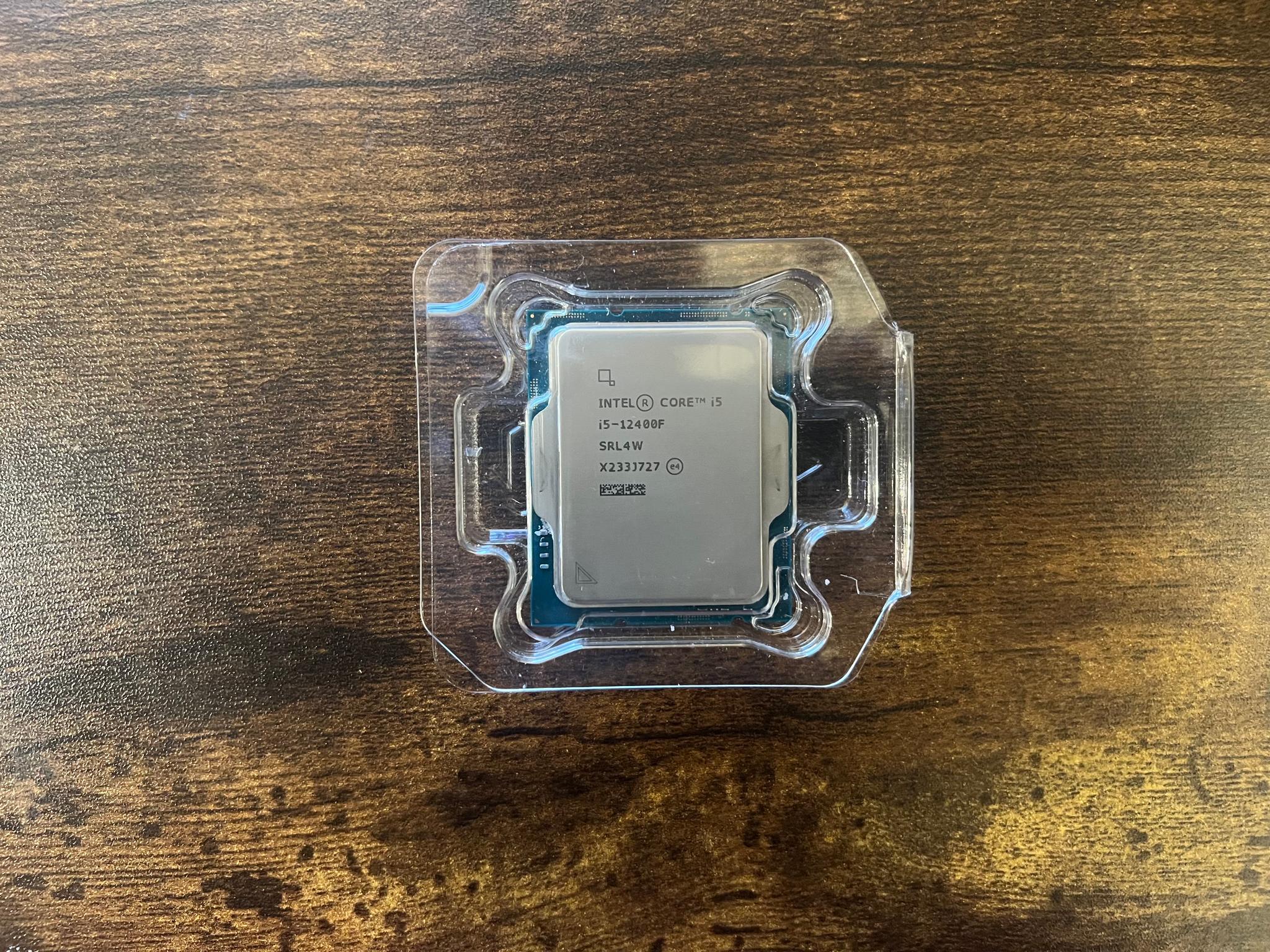 Intel Core i5-12400f 6 Cores, 12 Threads LGA 1700 CPU