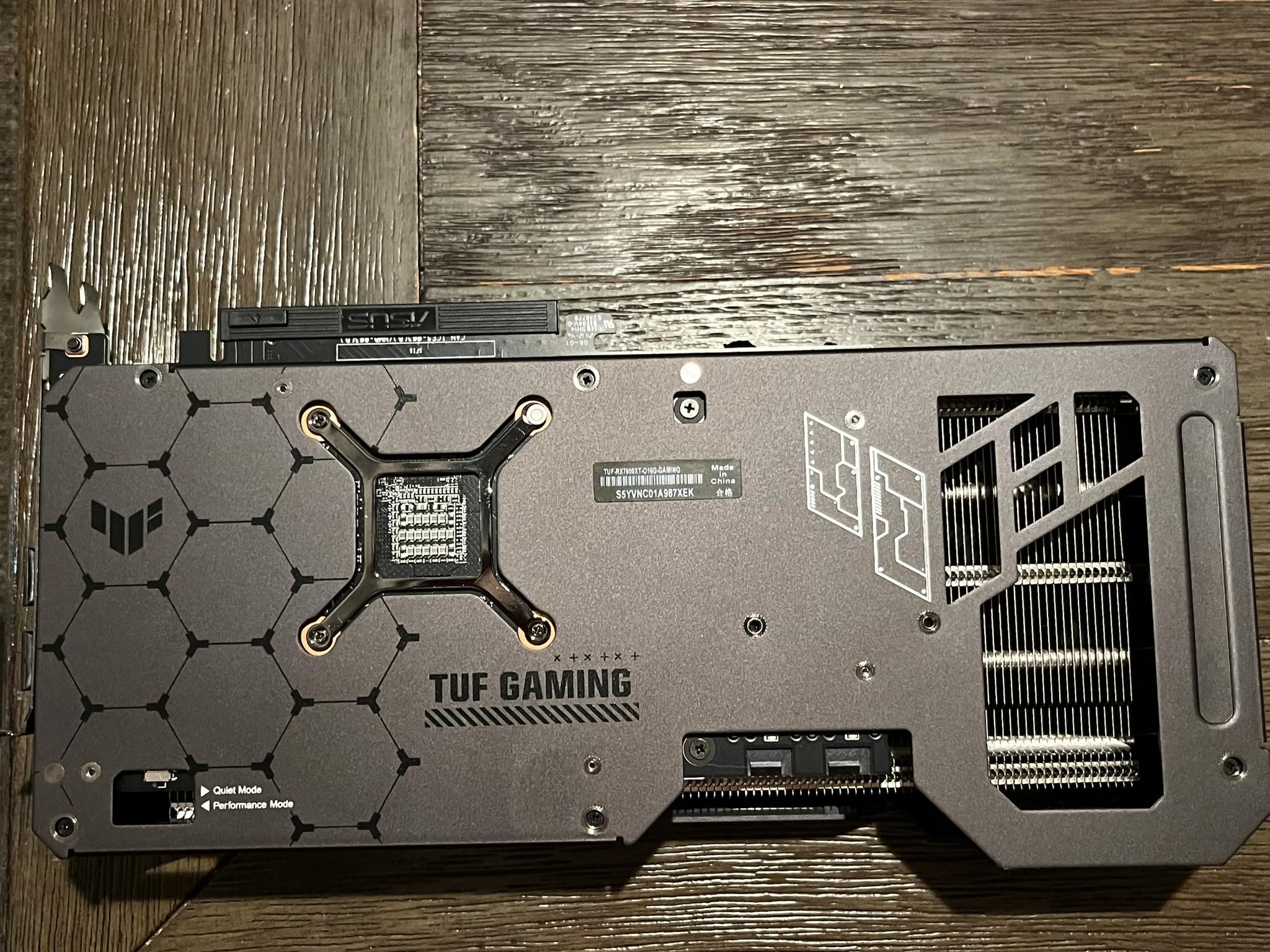 ASUS AMD 7600XT 16 GB OC Edition GPU, Great condition