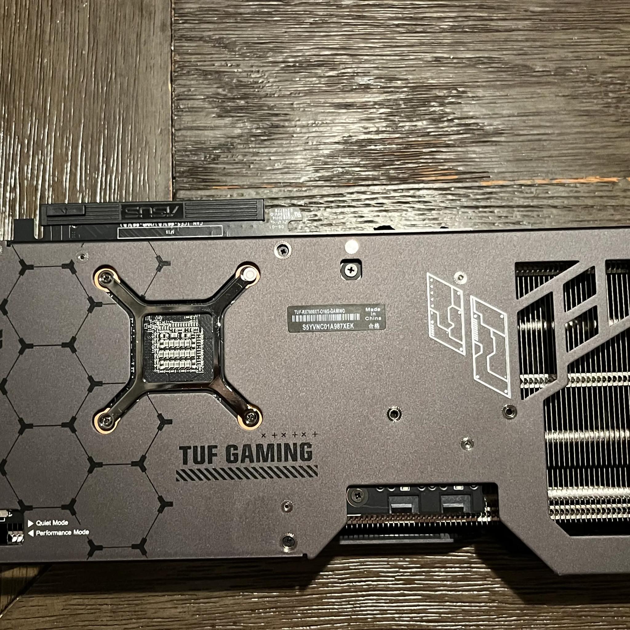 ASUS AMD 7600XT 16 GB OC Edition GPU, Great condition
