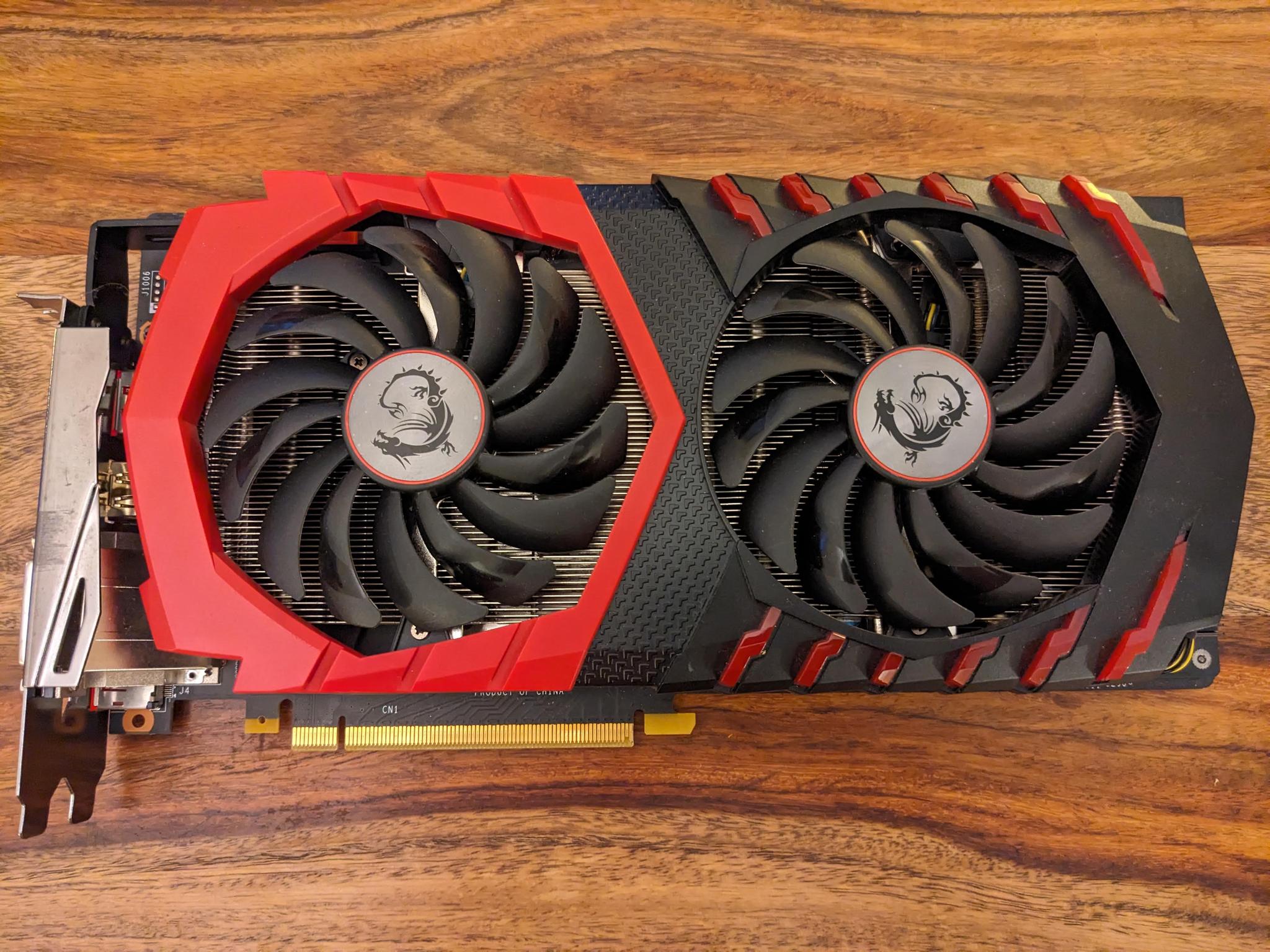 MSI GeForce GTX 1070 GAMING X 8G