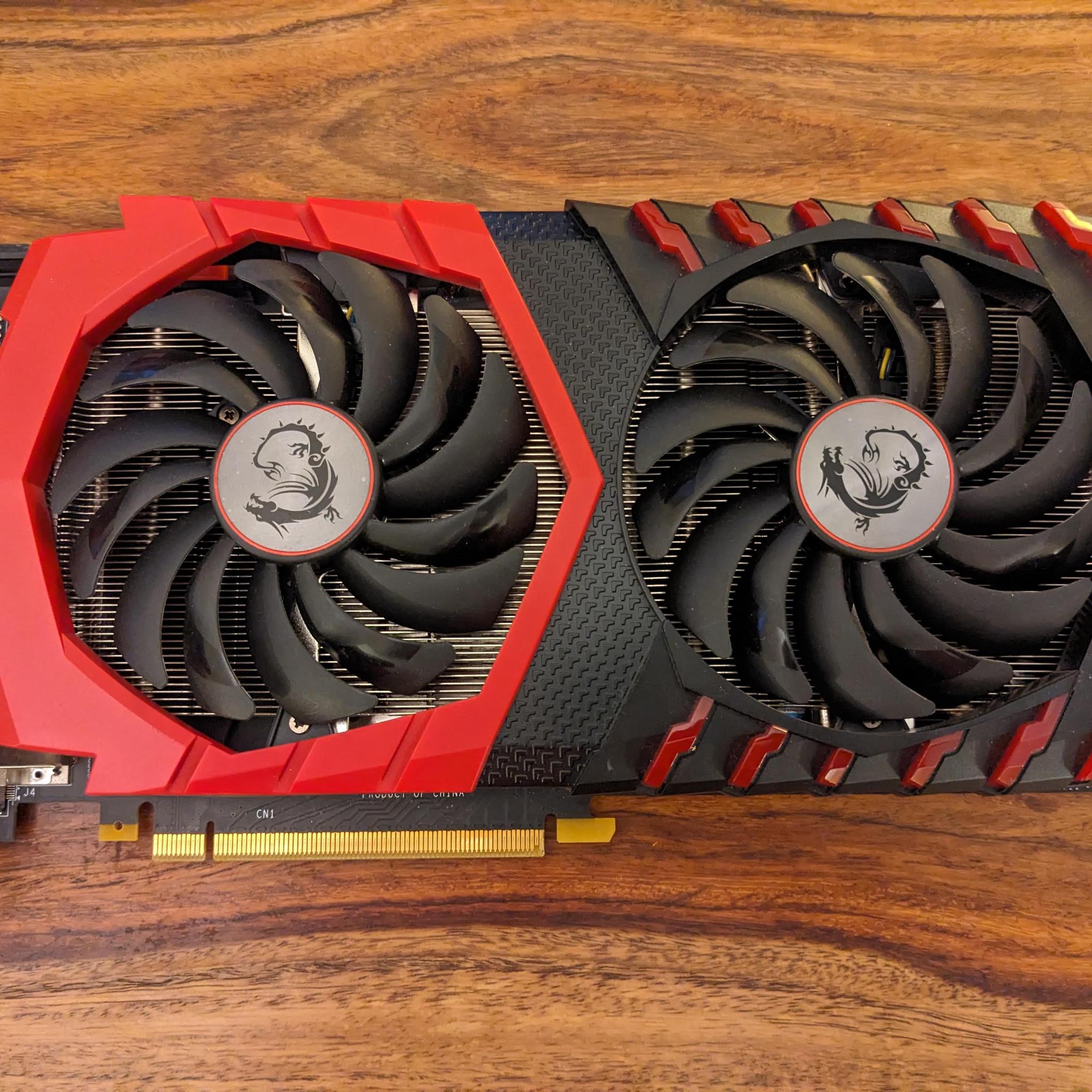 MSI GeForce GTX 1070 GAMING X 8G