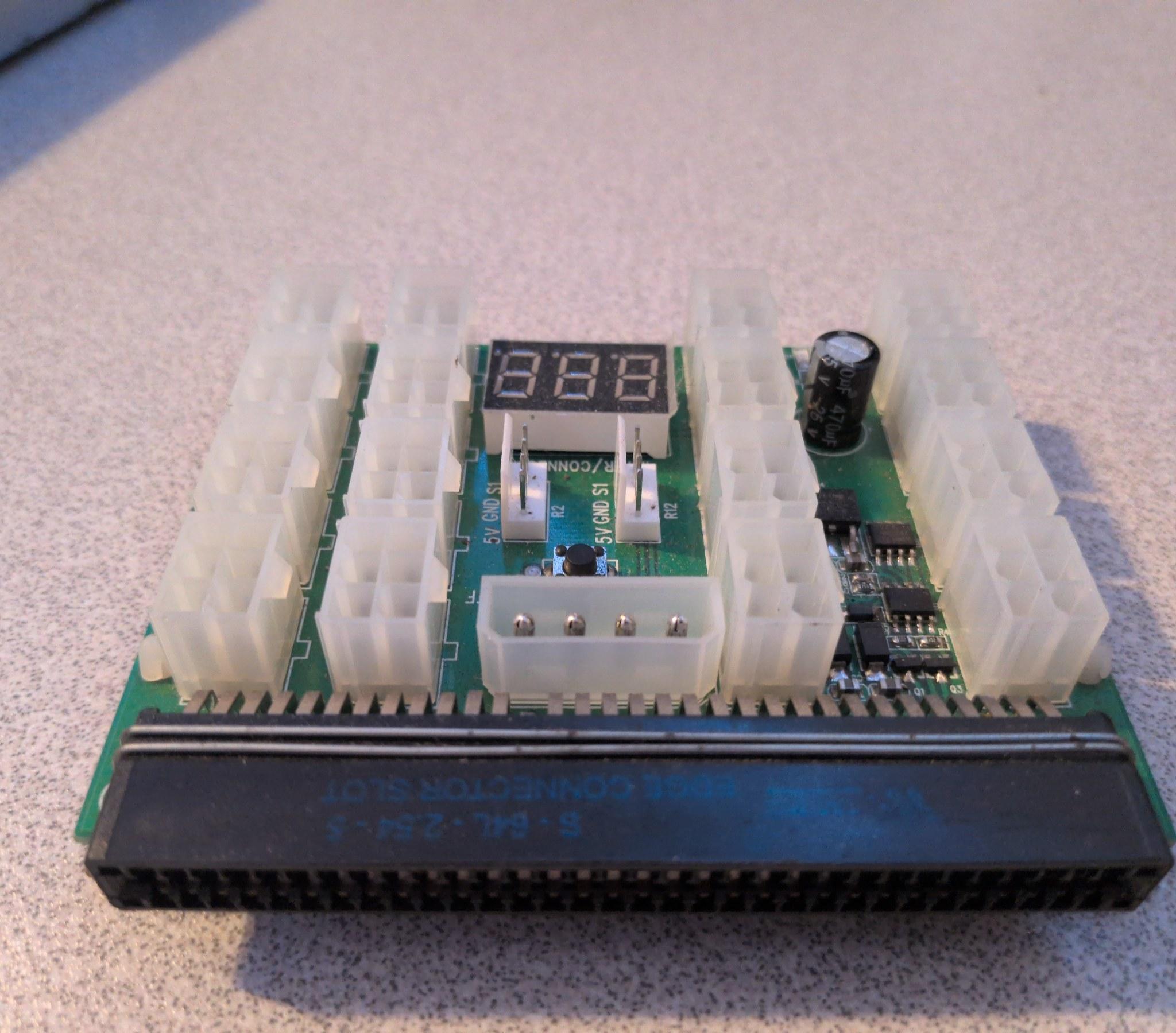 HP 1200W Server PSU DPS-1200FB Kit Breakout Board Cables - Unit 4