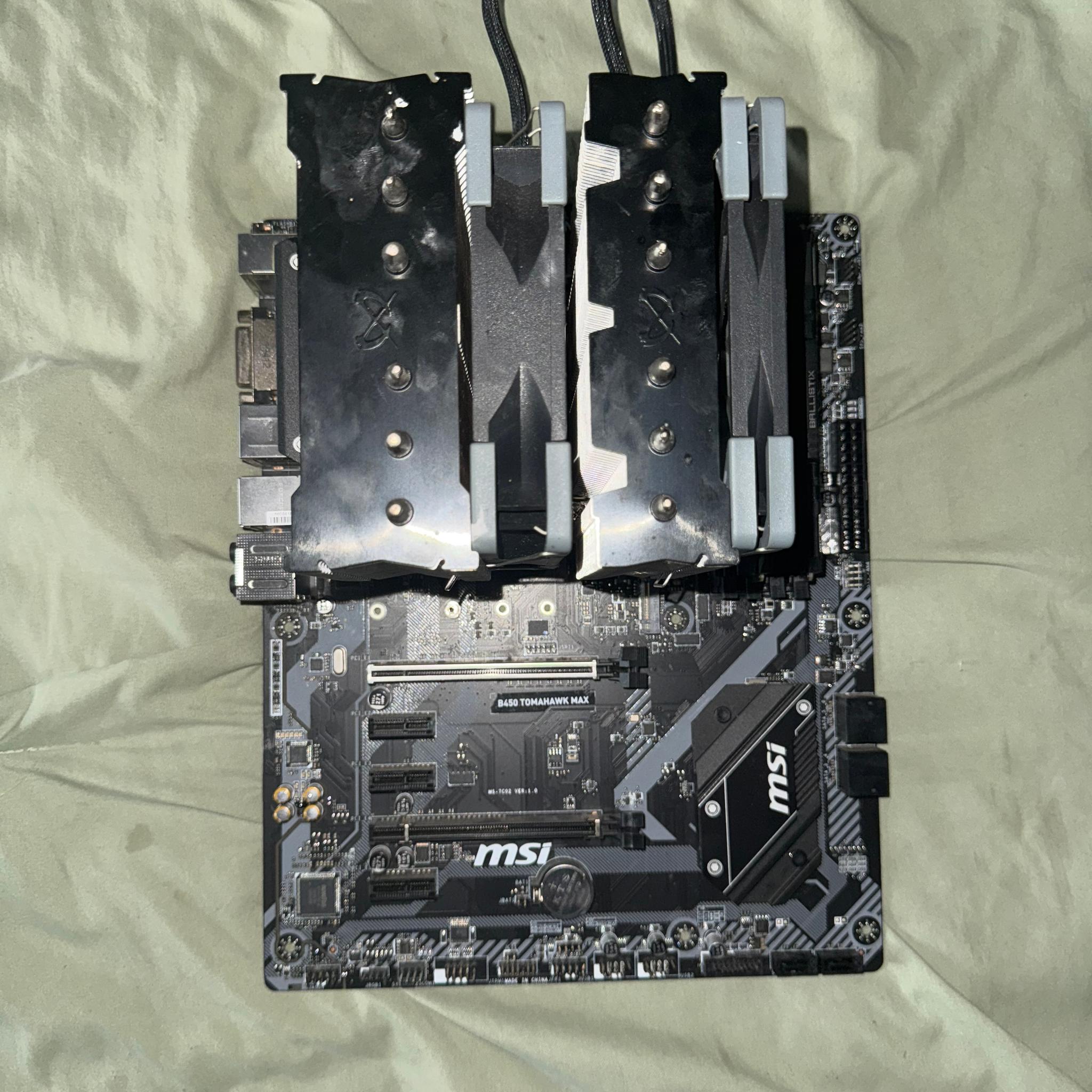 On sale! RYZEN 5600X, 16GB DDR4, TOMOHAWK MOBO AND PSU!