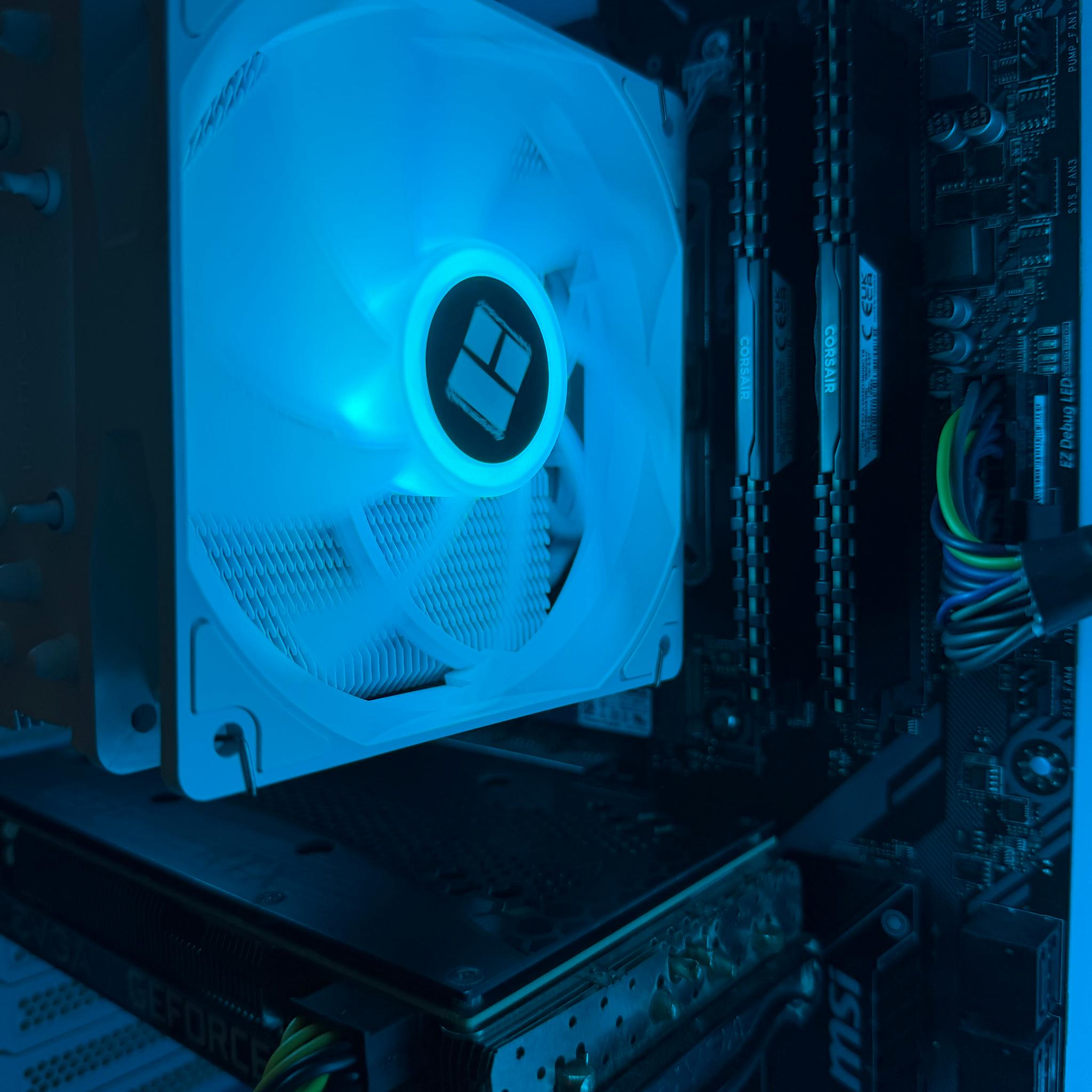 White Gaming PC RTX 3060ti | Ryzen 5 | RGB | Ready to Play
