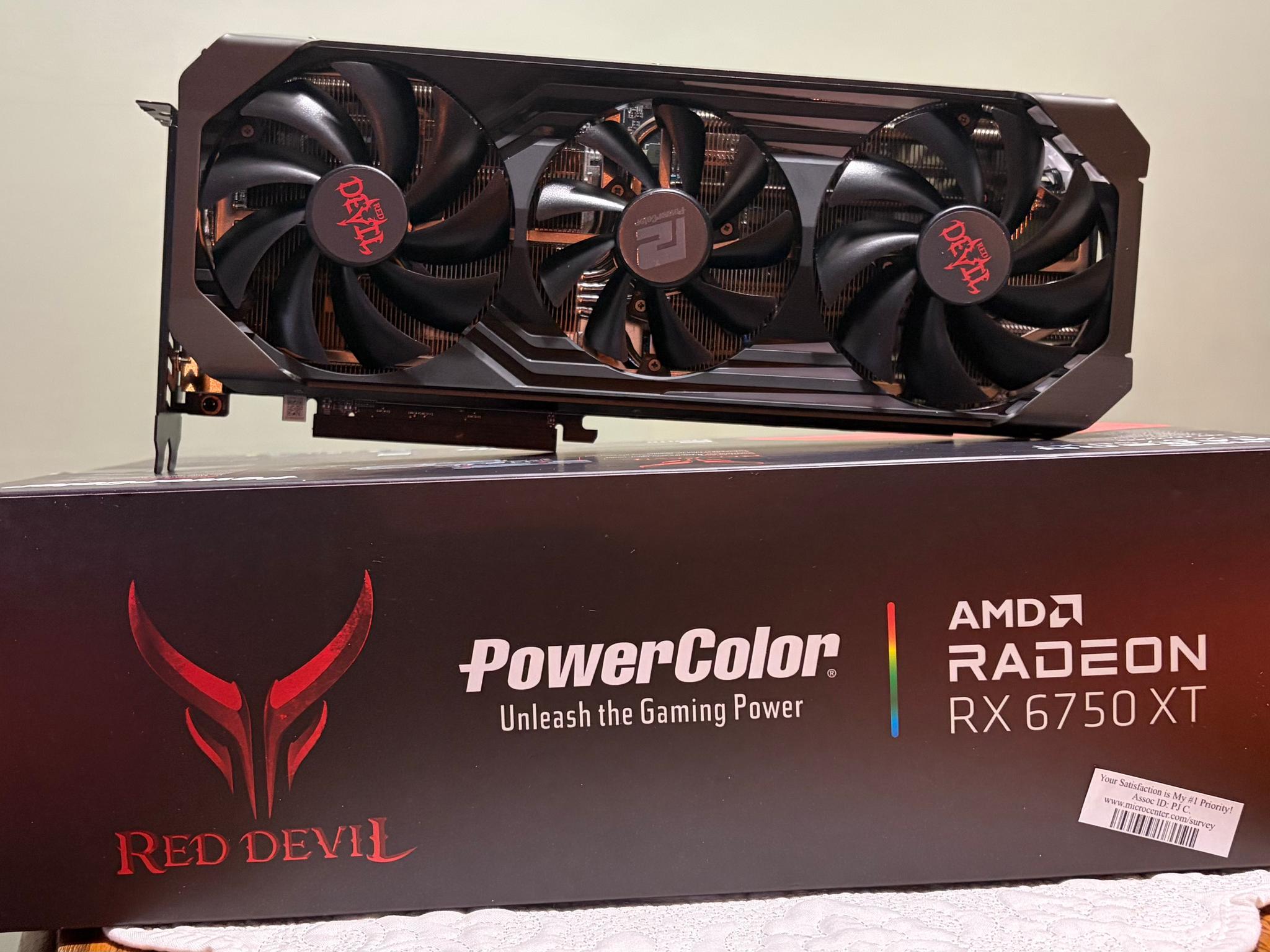 PowerColor Red Devil OC Radeon RX 6750 XT