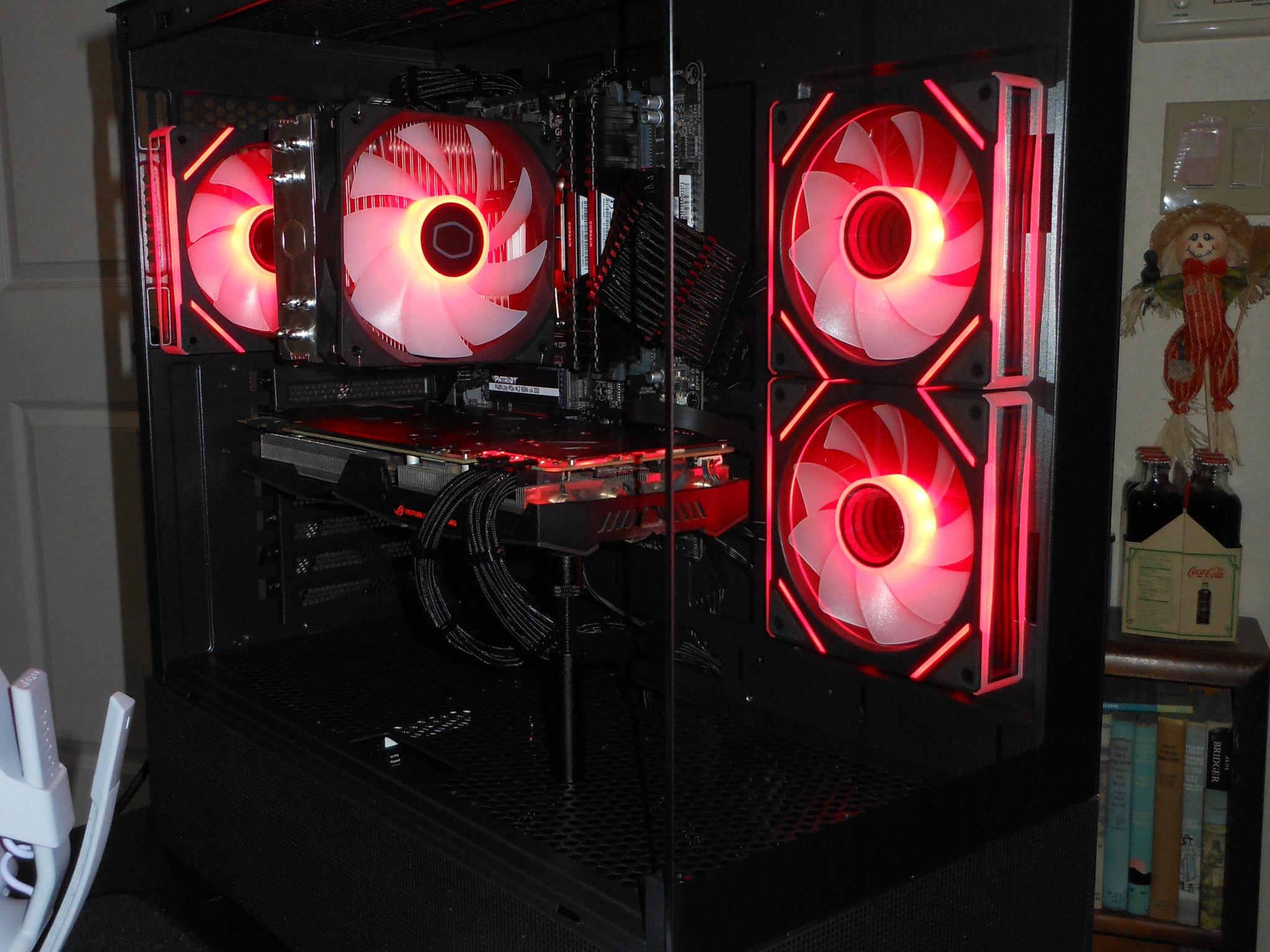 Gaming PC // ROG Strix 1080 // Ryzen 3600 // 500GB NVME SSD // 16GB DDR4 Ram // ARGB