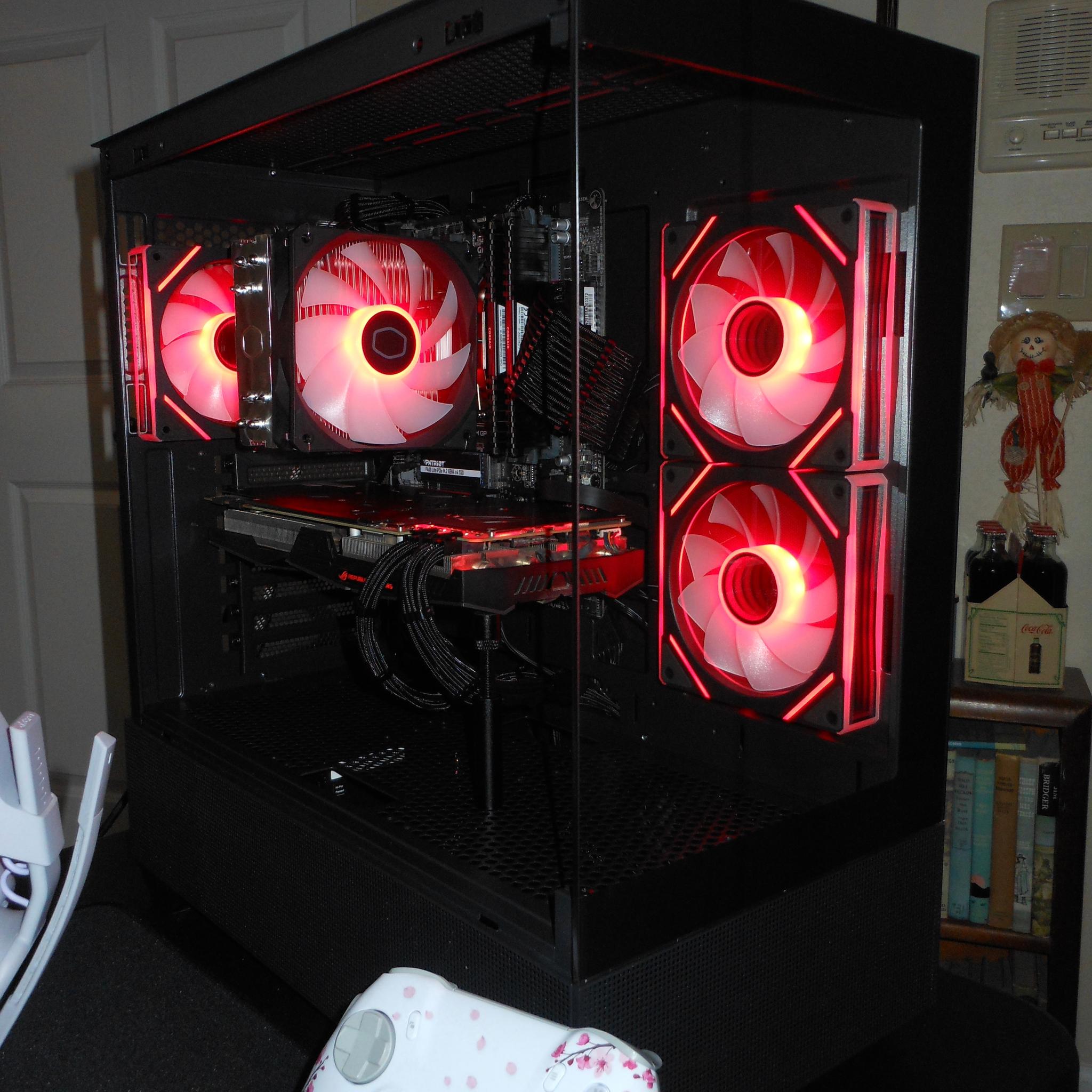 Gaming PC // ROG Strix 1080 // Ryzen 3600 // 500GB NVME SSD // 16GB DDR4 Ram // ARGB