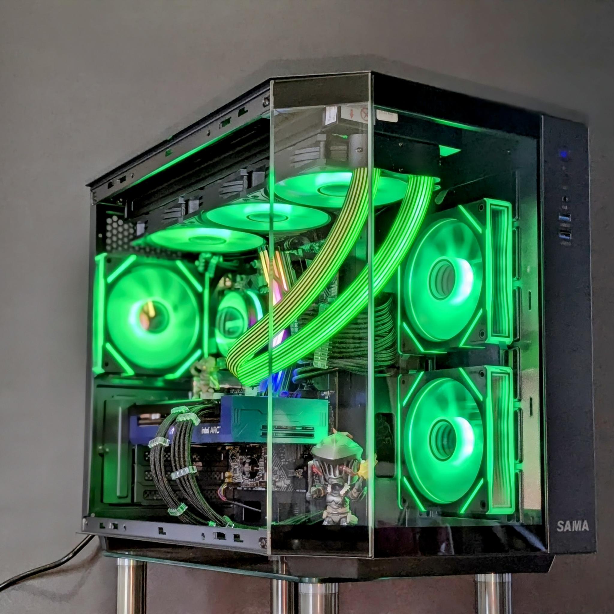 1440P Goblin Slayer/ORCbolg🛡️🗡️🔥Arc A750⬛️Intel 13th Gen⬛️32GB Warhawk RAM⬛️1TB NVMe⬛️Windows 11 Pro