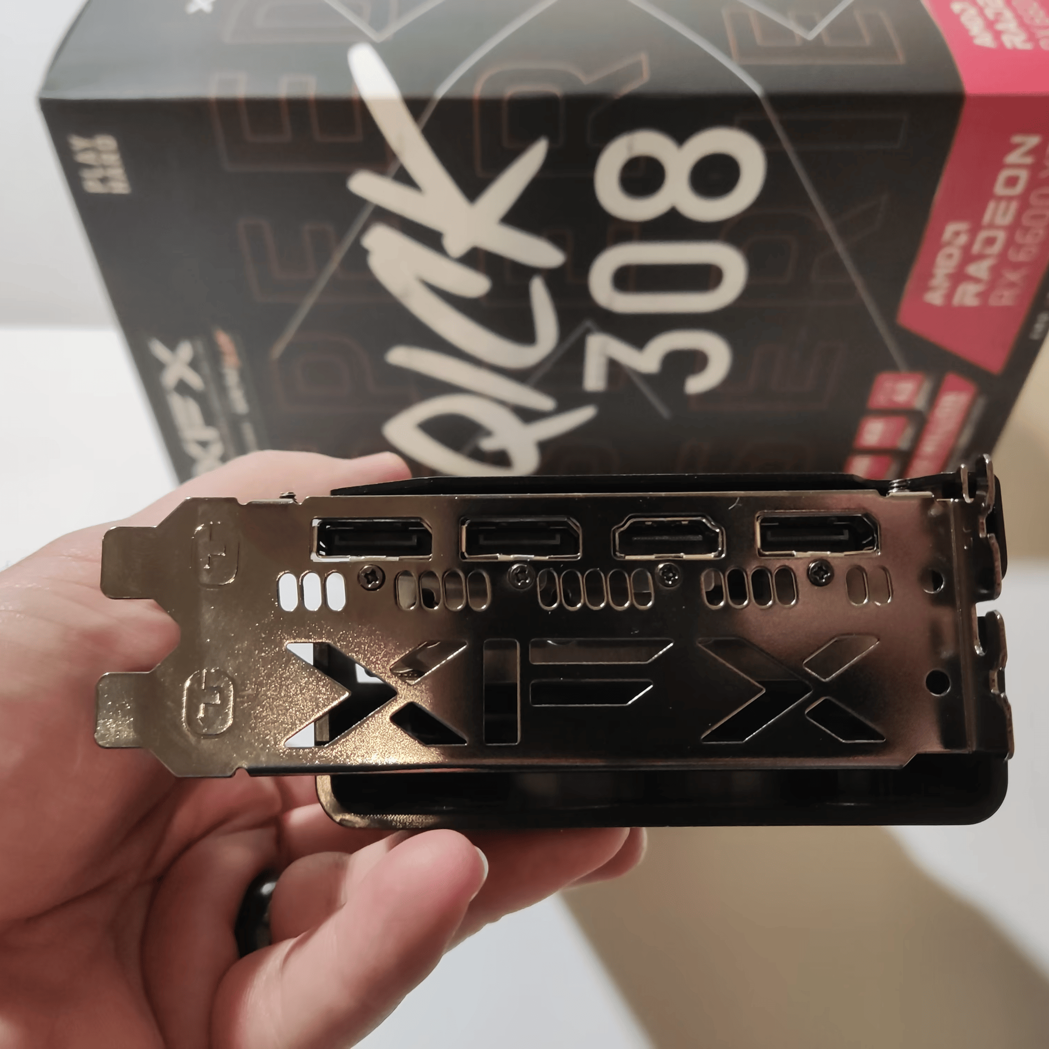 XFX QICK308 6600XT PCIE 4.0 Triple Fan GPU