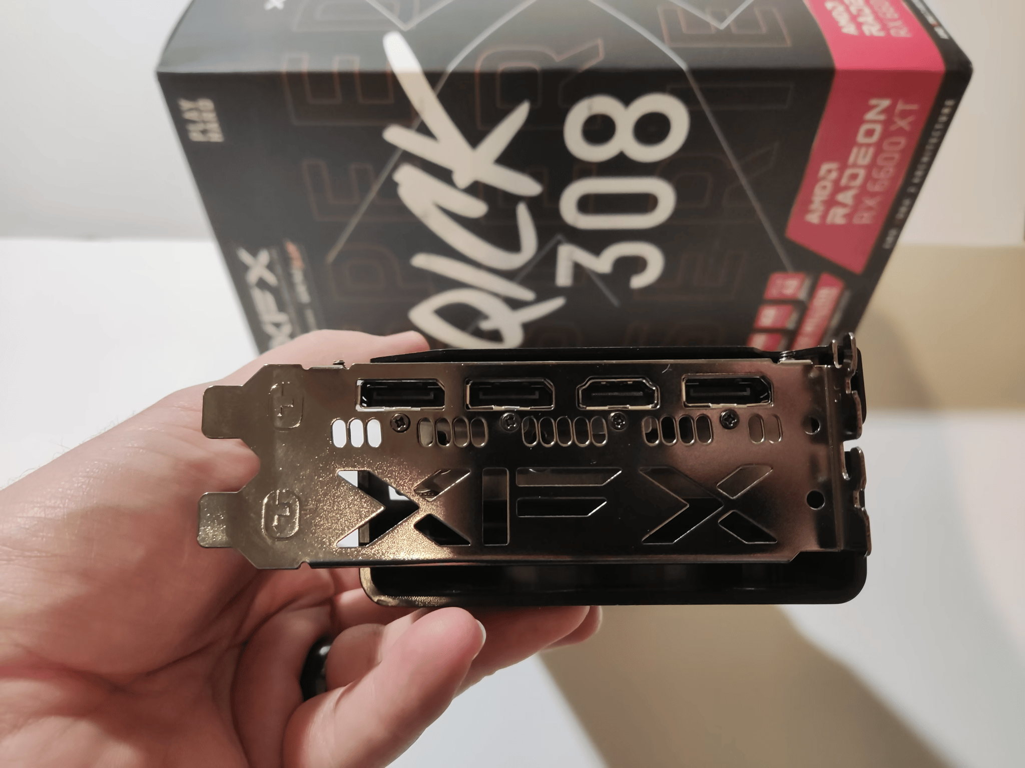 XFX QICK308 6600XT PCIE 4.0 Triple Fan GPU