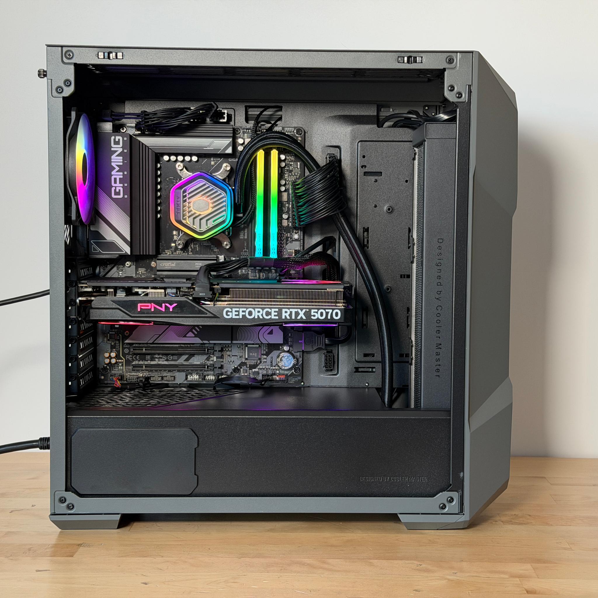 RTX 5070 Ryzen 5 7600x3d Gaming PC