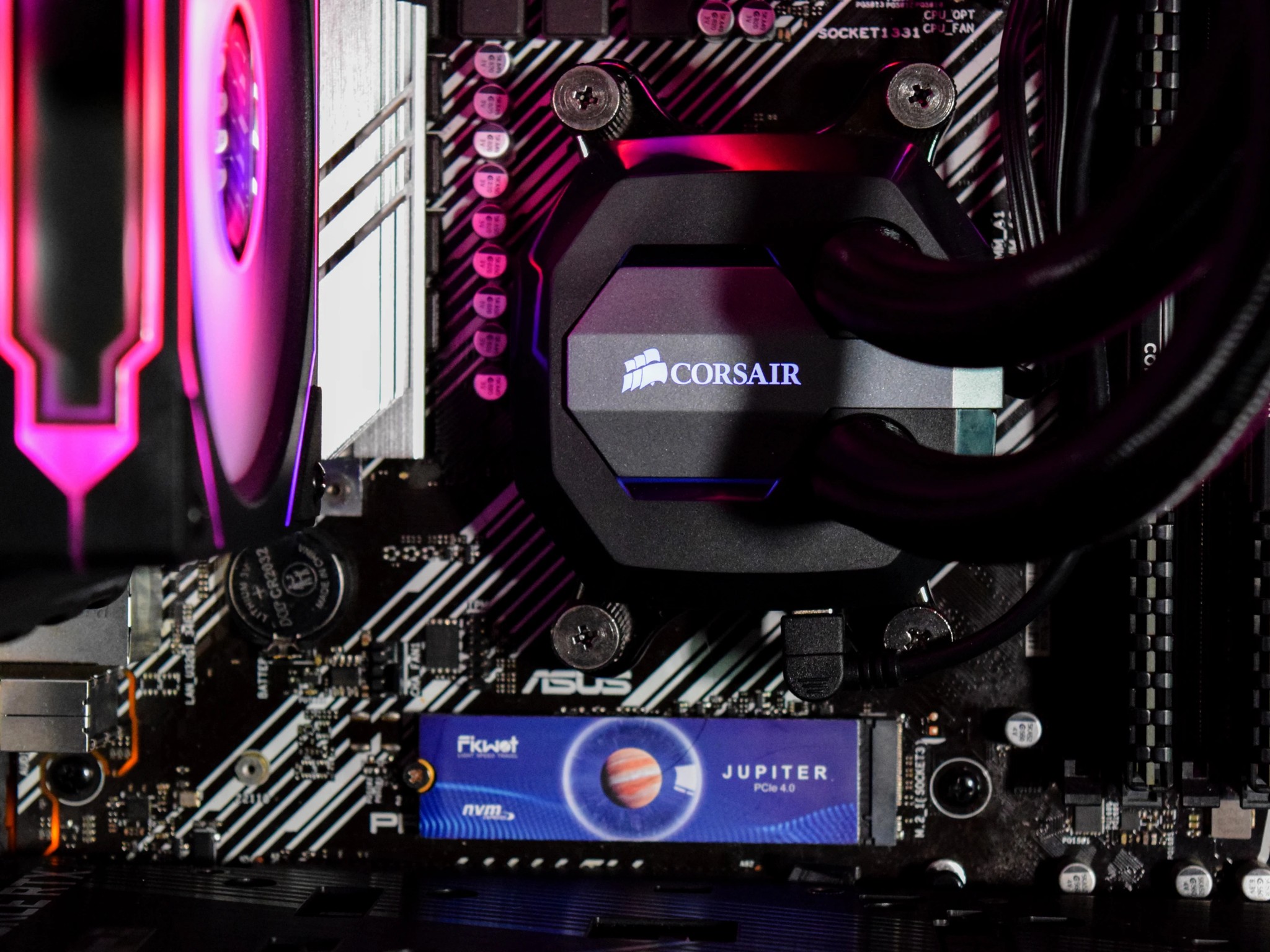 ⚫⚫ SMOKY ⚫⚫ RYZEN 7 5700X / RTX 3070 / 32GB RAM / CUSTOM CORSAIR BUILD