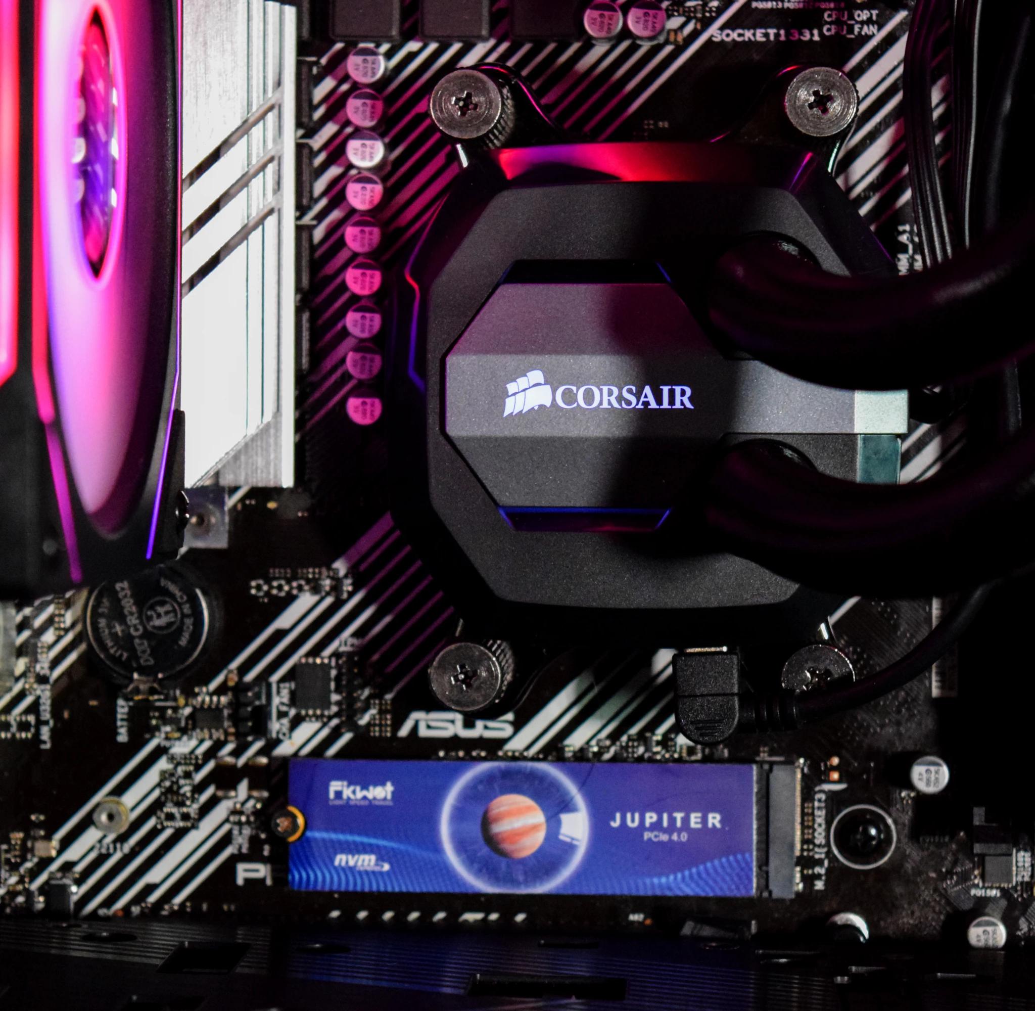 ⚫⚫ SMOKY ⚫⚫ RYZEN 7 5700X / RTX 3070 / 32GB RAM / CUSTOM CORSAIR BUILD