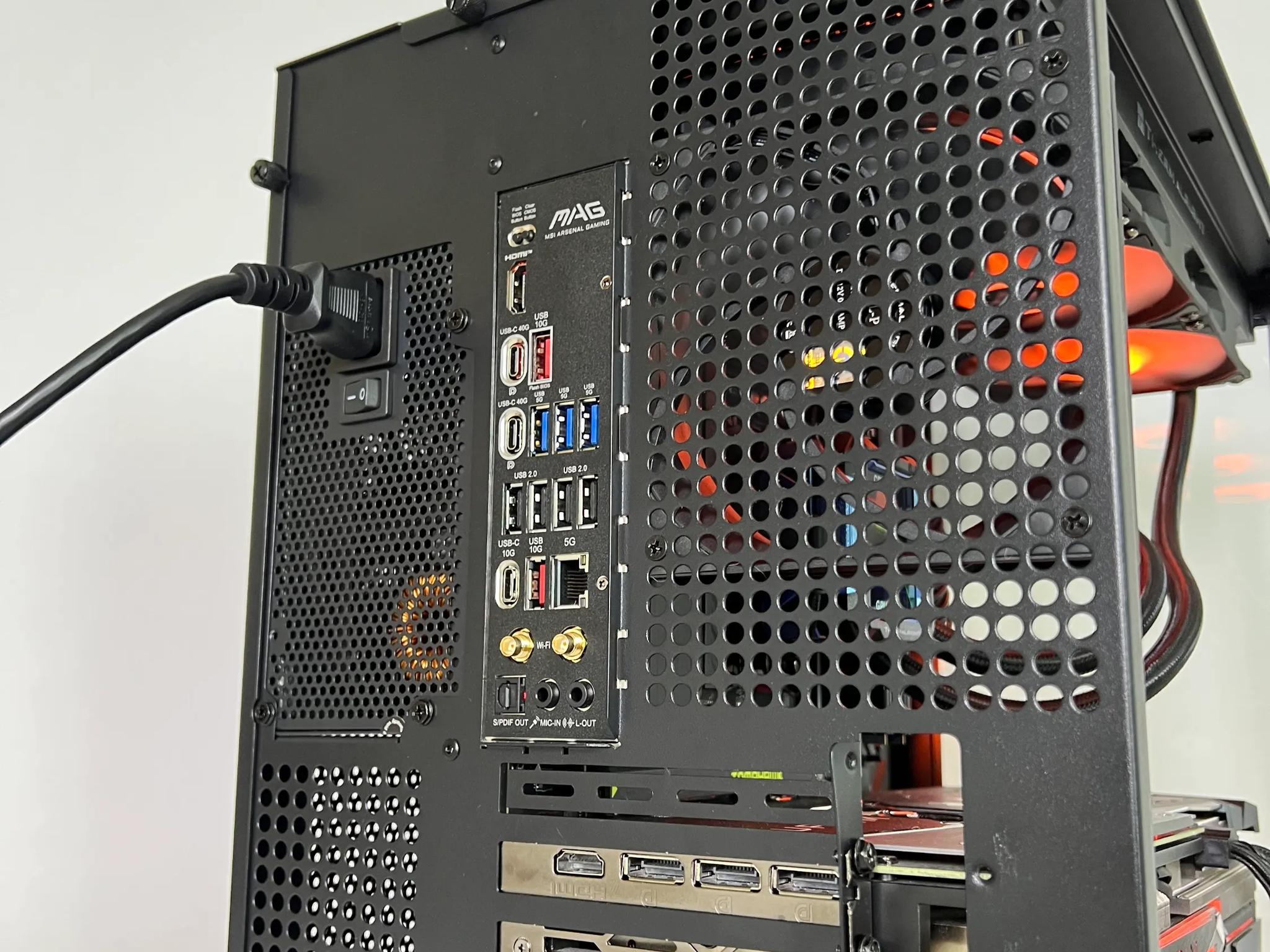 RTX 4070 Ti, Ryzen 9 9900X, 32GB DDR5, 1TB SSD, WiFi - Liquid Cooled Gaming PC
