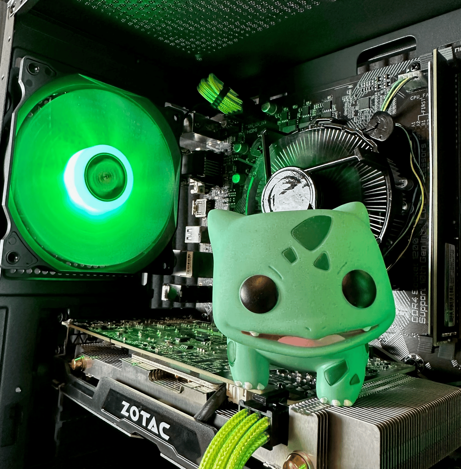 "Bulbasaur" 1060 6gb + 10100F + 16gb RAM Custom Gaming PC