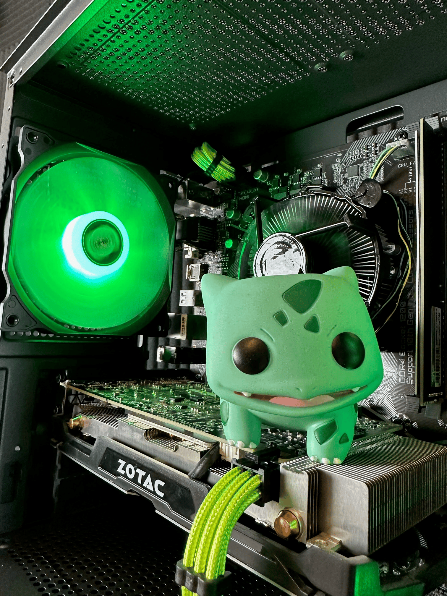 "Bulbasaur" 1060 6gb + 10100F + 16gb RAM Custom Gaming PC