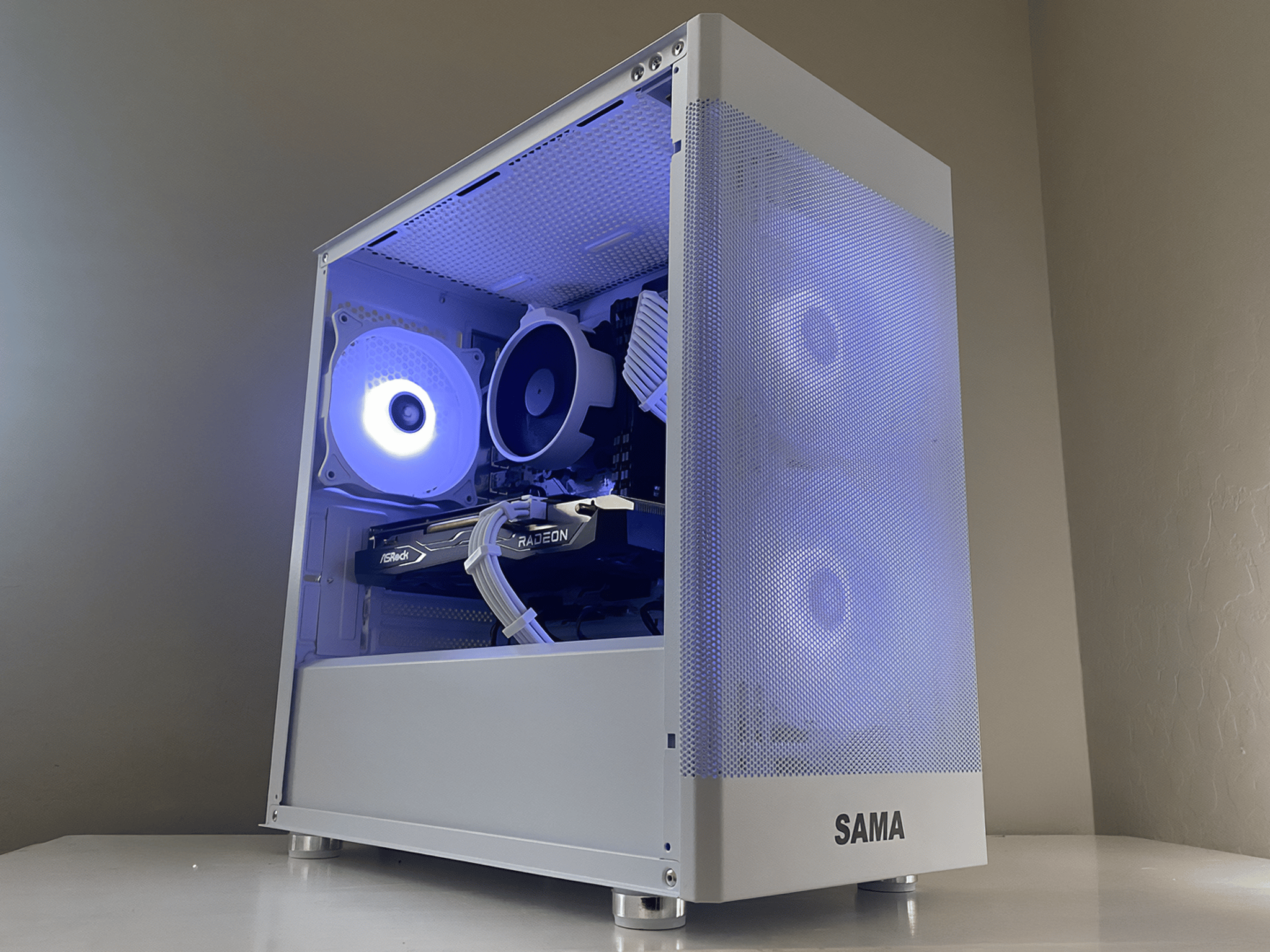 ❄️💵 SALE | RX 6600XT 8GB | RYZEN 5 5500 | 1TB SSD | 16GB RAM | WINDOWS 11 | WHITE RGB 💵 ❄️