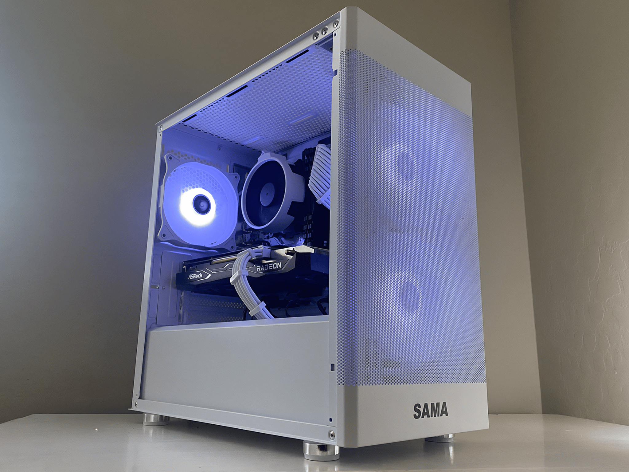 ❄️💵 SALE | RX 6600XT 8GB | RYZEN 5 5500 | 1TB SSD | 16GB RAM | WINDOWS 11 | WHITE RGB 💵 ❄️