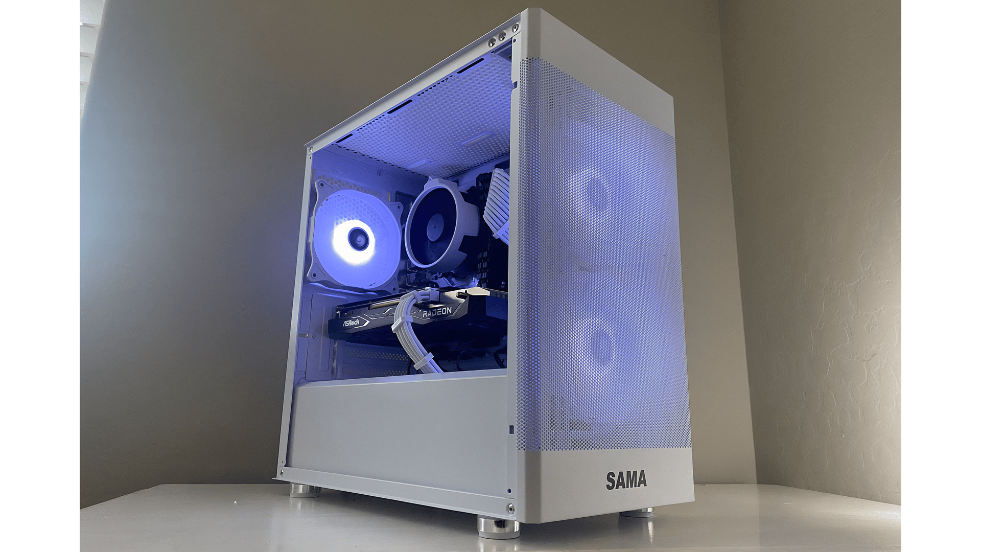 ❄️💵 SALE | RX 6600XT 8GB | RYZEN 5 5500 | 1TB SSD | 16GB RAM | WINDOWS 11 | WHITE RGB 💵 ❄️