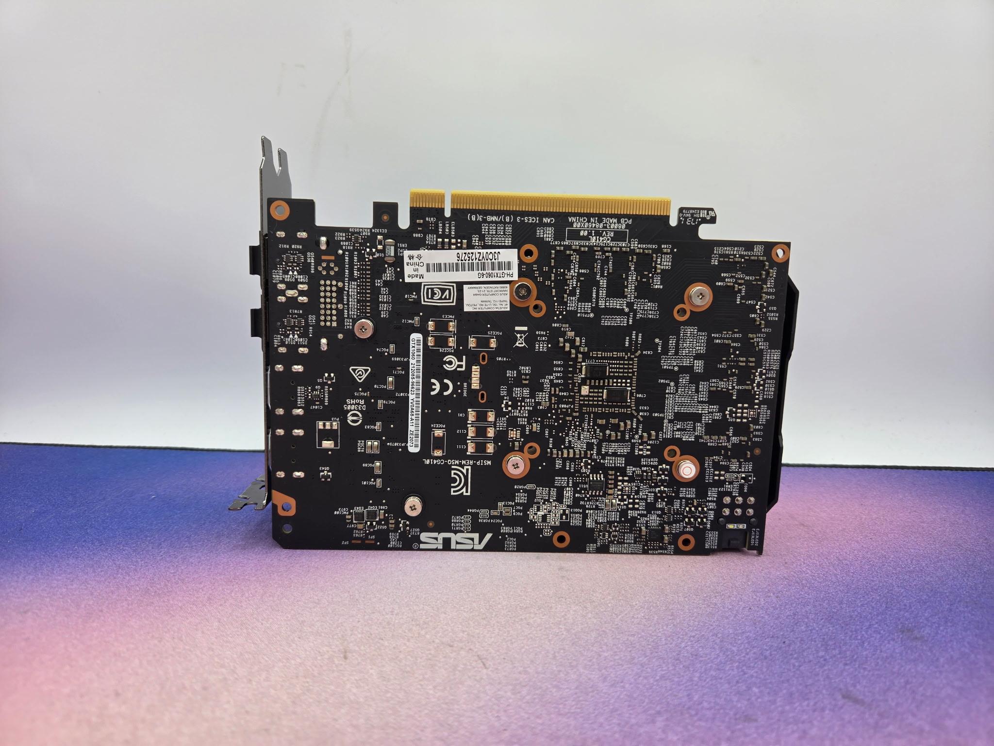 ASUS Phoenix Fan GeForce GTX 1060 6GB