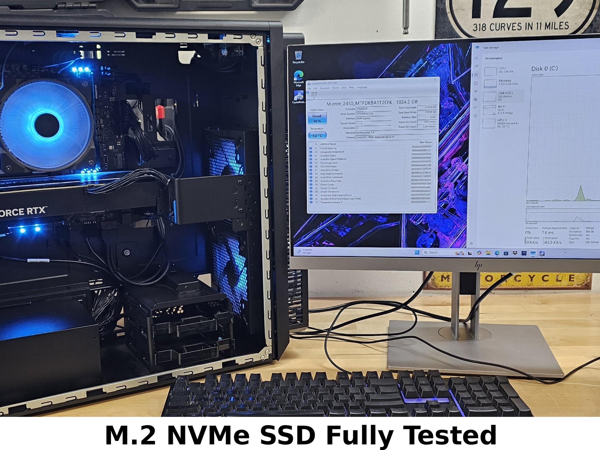 1TB NVMe M.2 SSD Micron