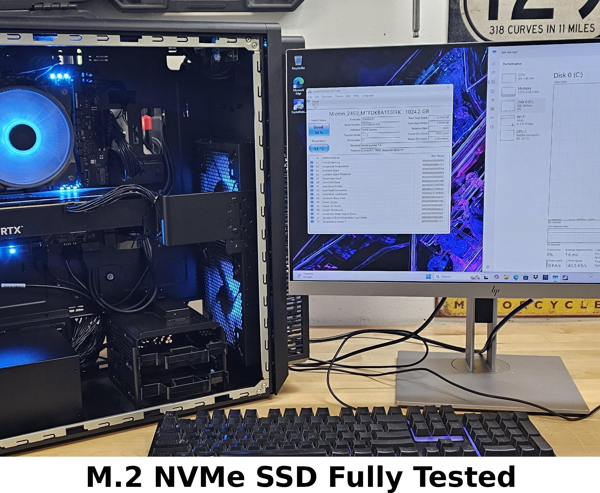 1TB NVMe M.2 SSD Micron