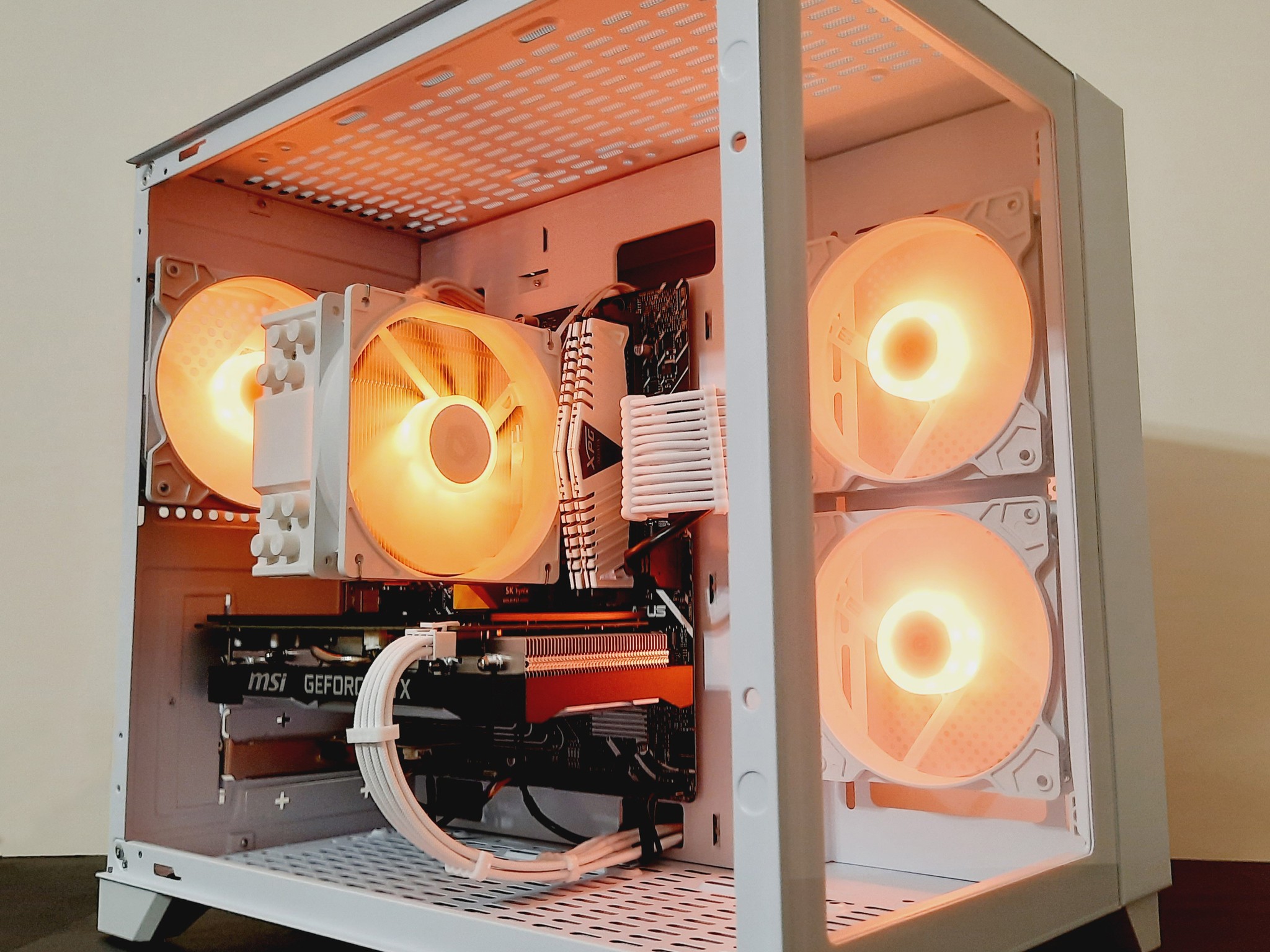 ❄️White Gaming PC w RGB - i3 12gen ● 16GB RAM ● 1TB SSD - RTX 2060 Super 8GB ● Best value for 1080p