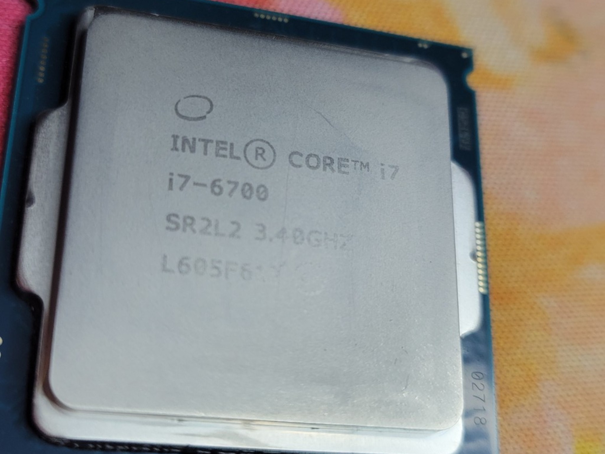 Intel Core i7 6700 clean tested Good