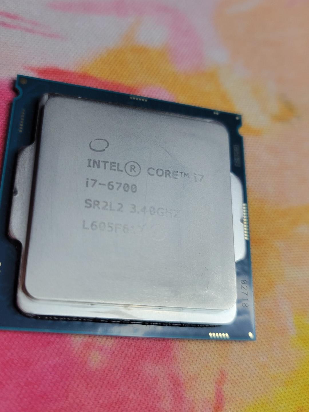 Intel Core i7 6700 clean tested Good