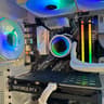 Whiteout Storm | Custom Gaming PC | 3060 TI - R5 5500 - 16GB Ram - 512 NVme