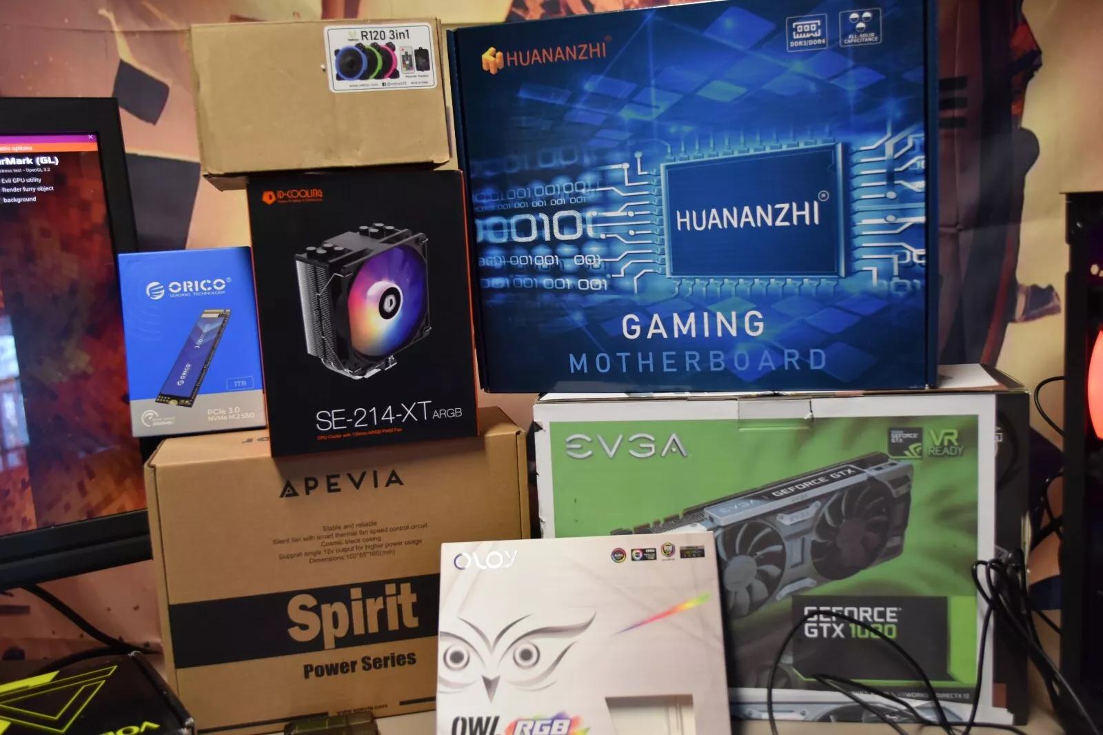 Gaming PC Intel I 5 9400 16 GB of RAM RGB GPU 1080 8 GB 1TB NVME+ 500GB HHD Custom built