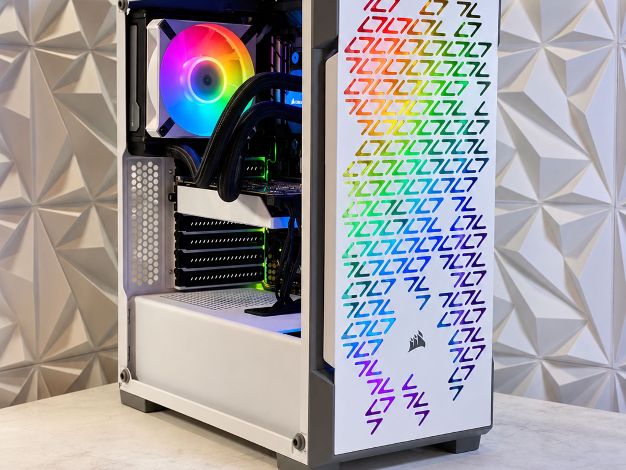 GeForce RTX 3060 Custom Gaming PC - Ryzen 7 1700X, 16GB RAM, 128GB SSD