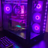 "Tron Battery" Custom Gaming PC Ryzen 5600x/RTX 3080 12GB