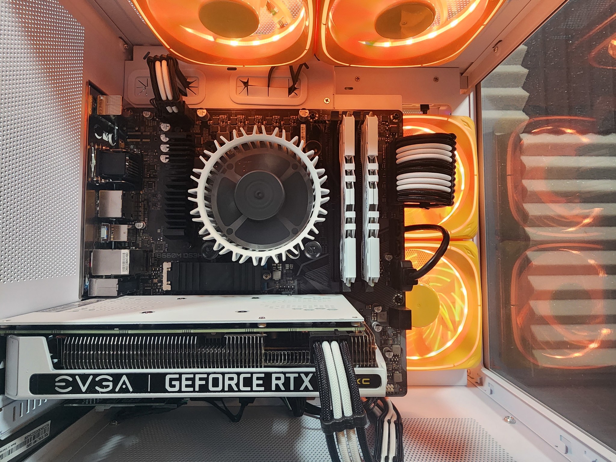 🤍💛🤍 Intel Core i3 12100F // EVGA GeForce RTX 3060 Ti 8GB // OLOy 16GB 3200MHz