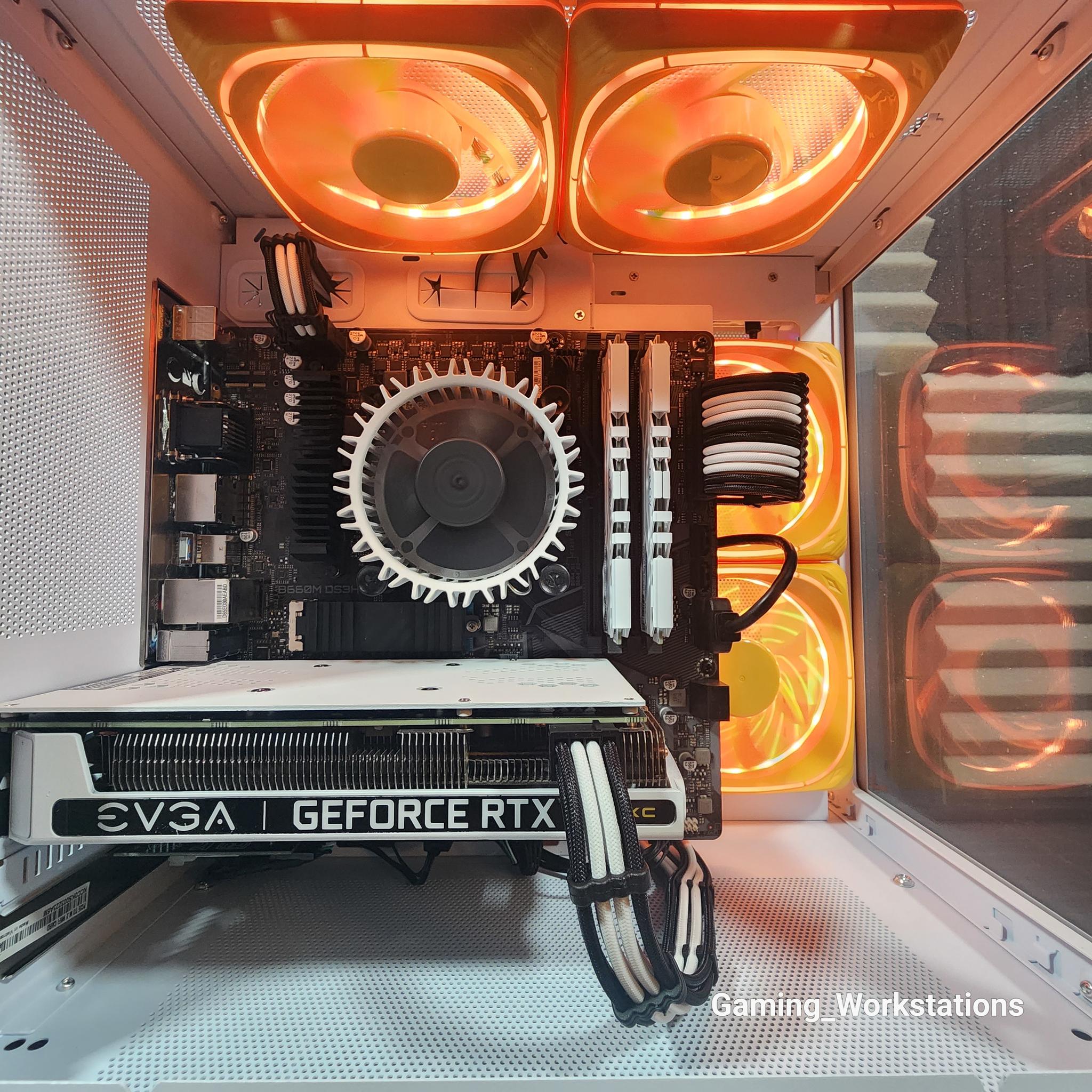🤍💛🤍 Intel Core i3 12100F // EVGA GeForce RTX 3060 Ti 8GB // OLOy 16GB 3200MHz