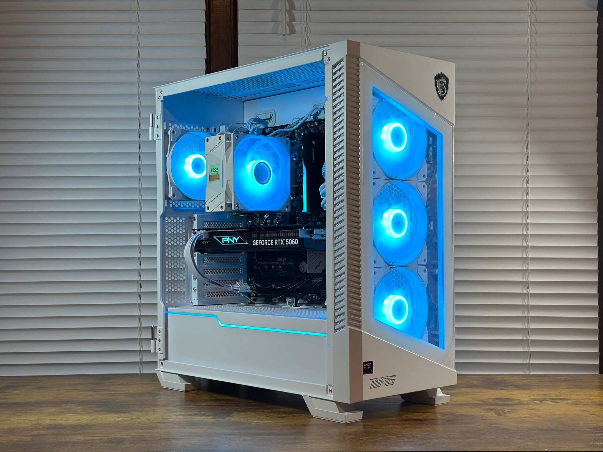 RTX 5060 8GB | Ryzen 5 9600X | 16GB DDR5 | 1TB SSD | Win11 | WIFI | 1080P/1440P Gaming PC