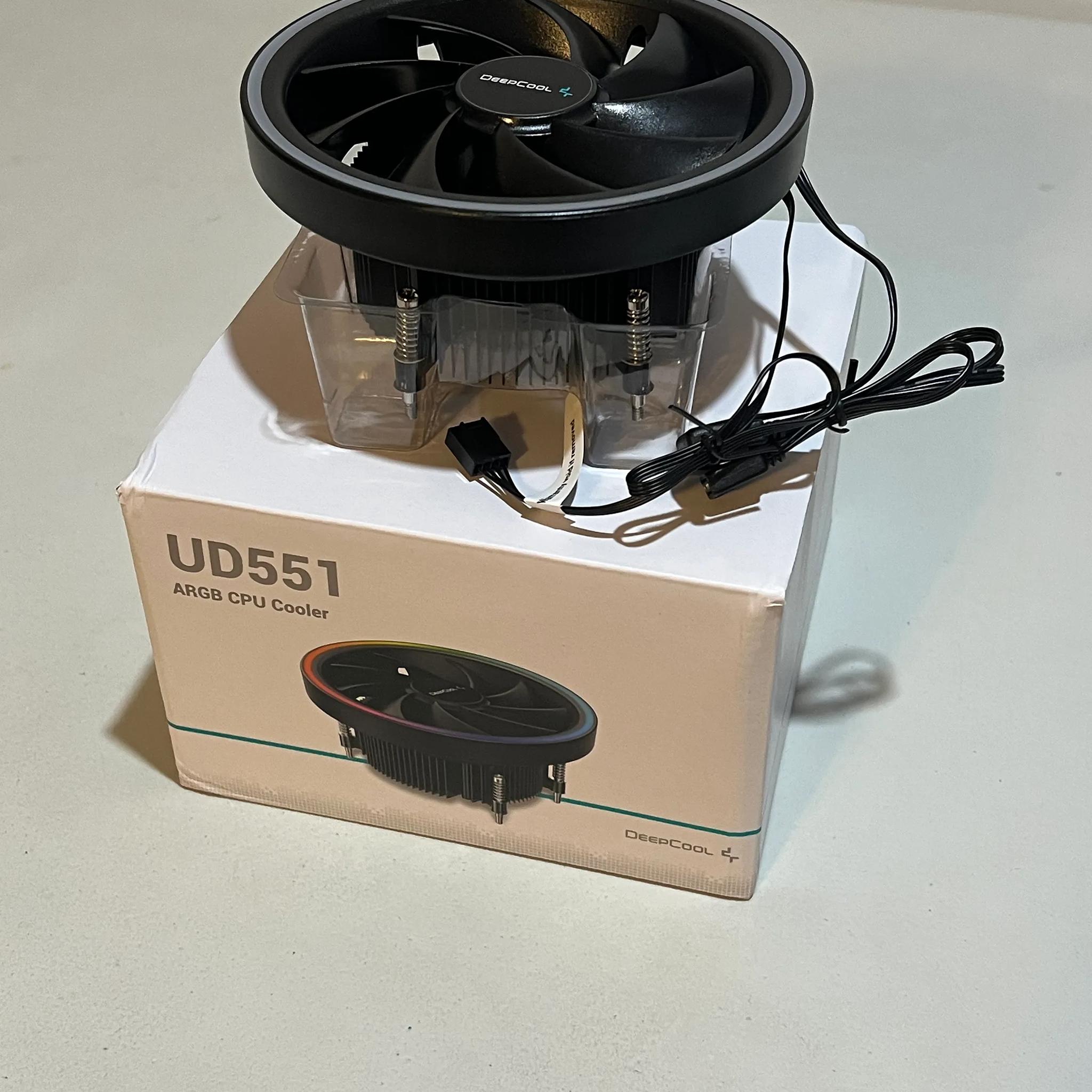 Deepcool UD551 ARGB cooler with Thermal grease for AM4 free shipping ! !