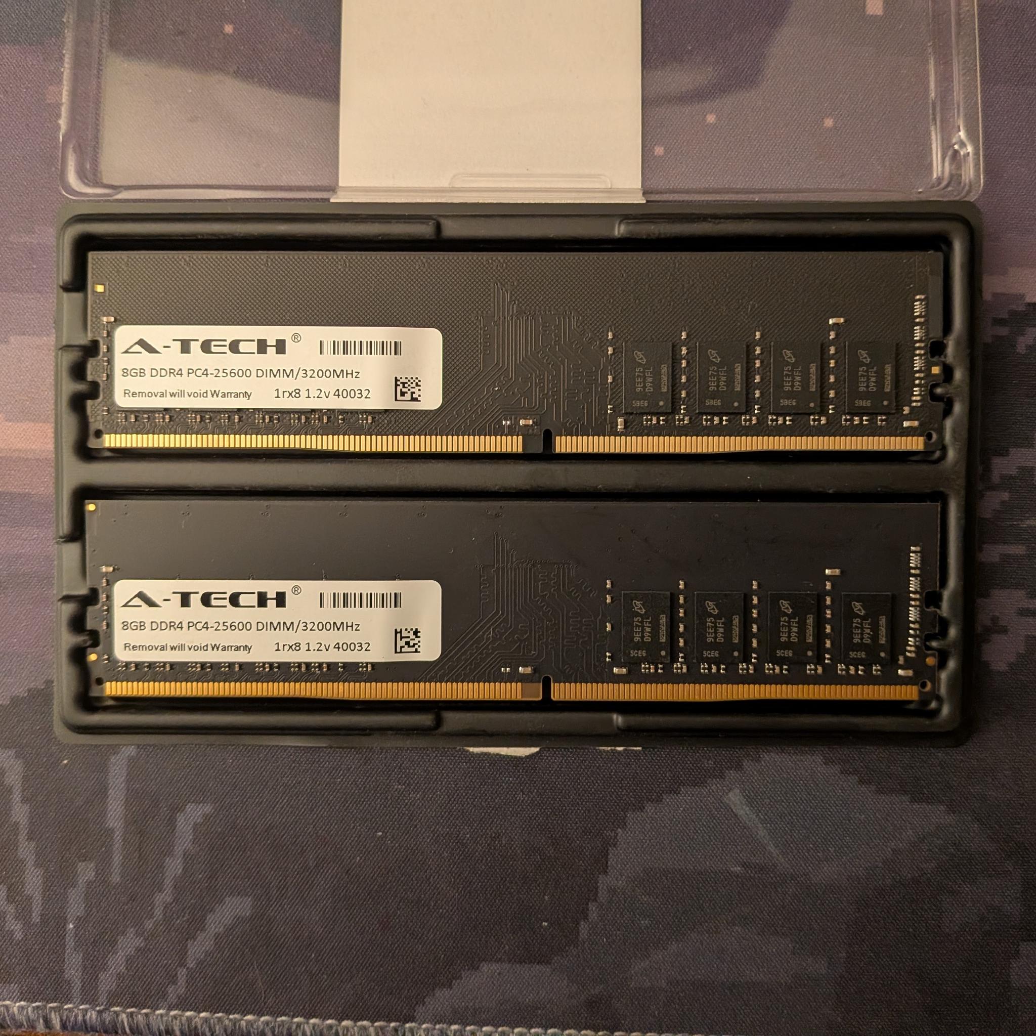 16GB DDR4 A-TECH 3200MHz (BNIB)