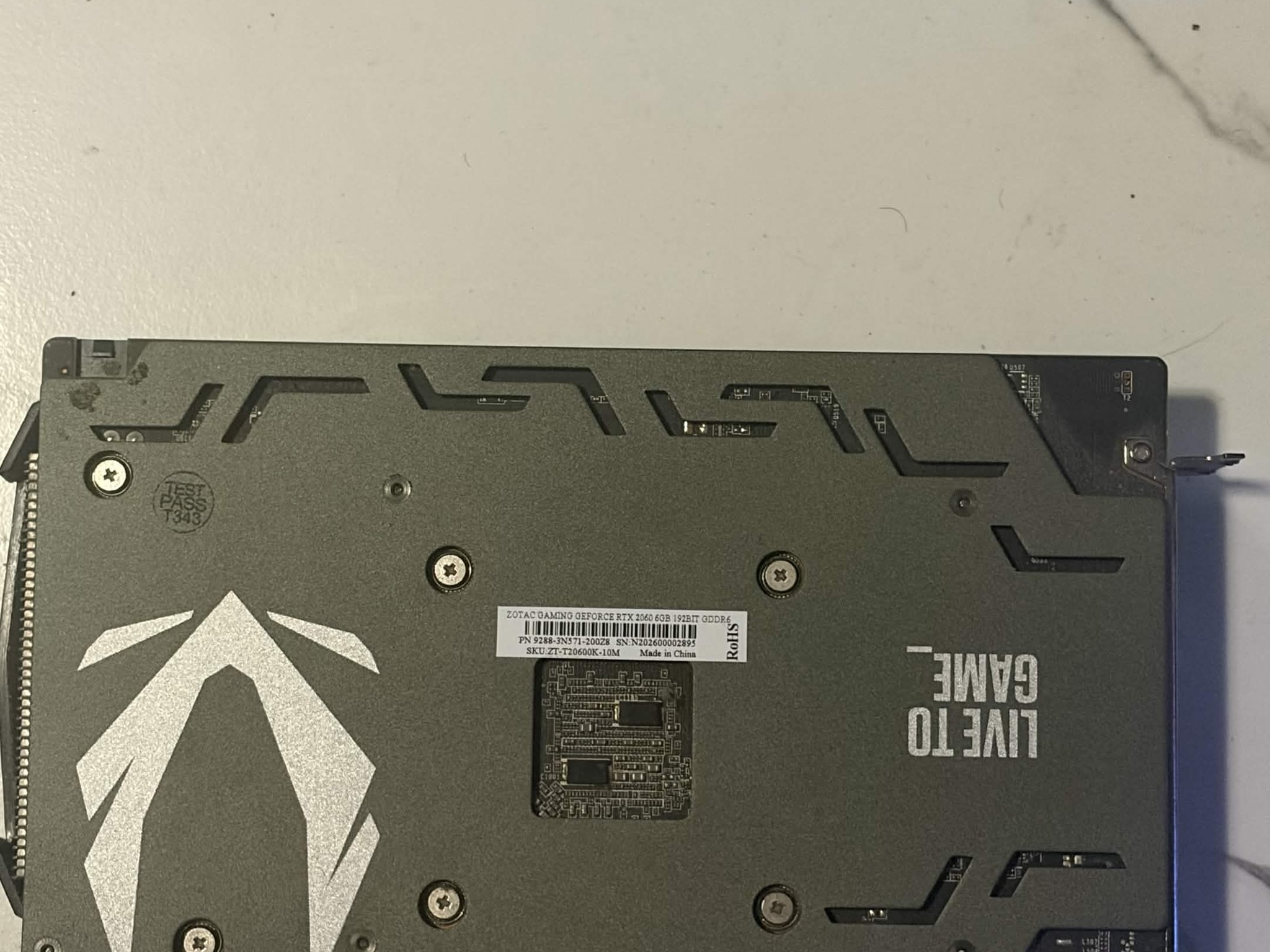 ZOTAC GAMING GeForce RTX 2060 6GB GDDR6