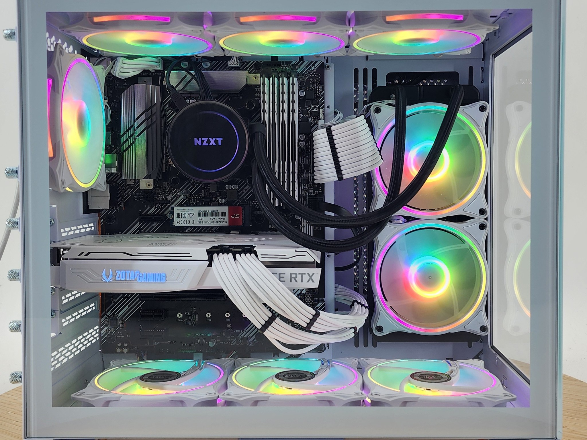 Gaming PC i7-10700K 32GB RAM 1TB SSD RTX 3070 8GB Windows 11 Computer