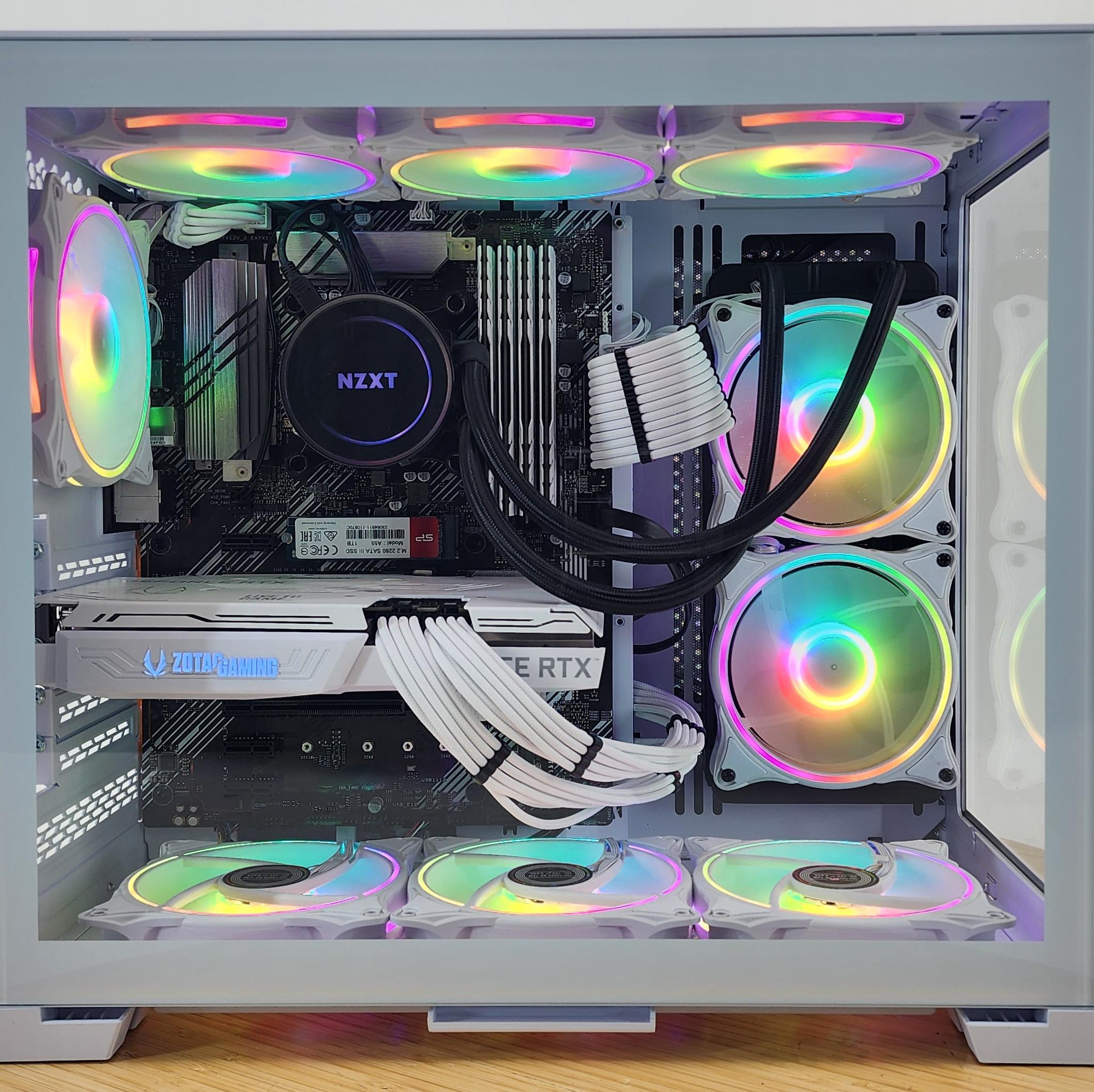 Gaming PC i7-10700K 32GB RAM 1TB SSD RTX 3070 8GB Windows 11 Computer