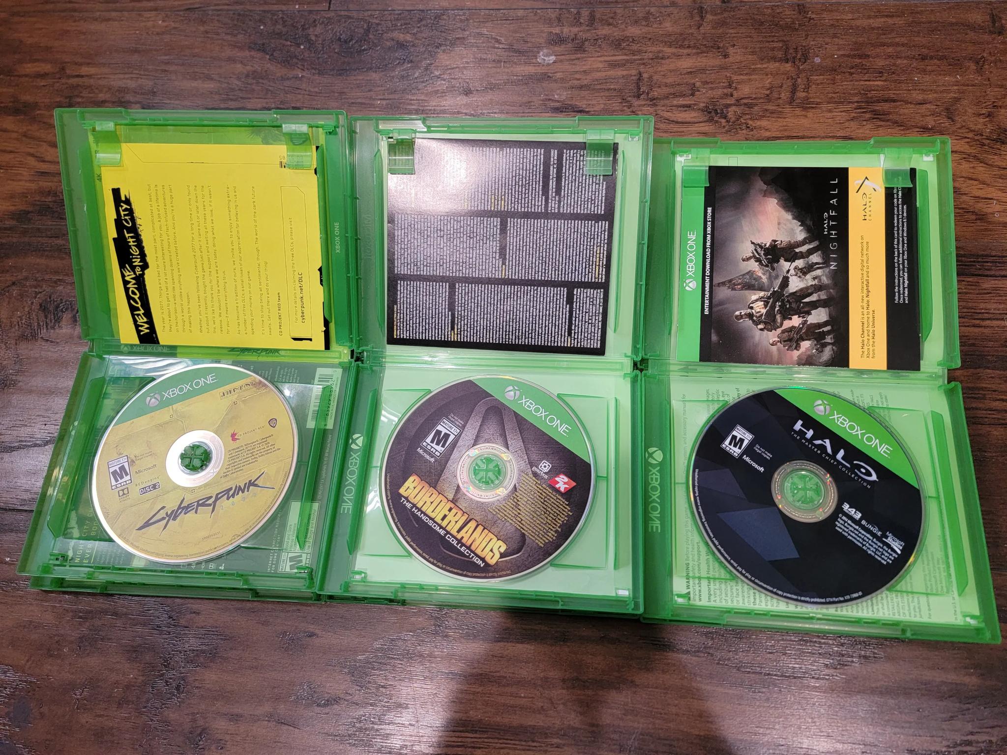 Xbox one with elite series 1 controller and 8 games