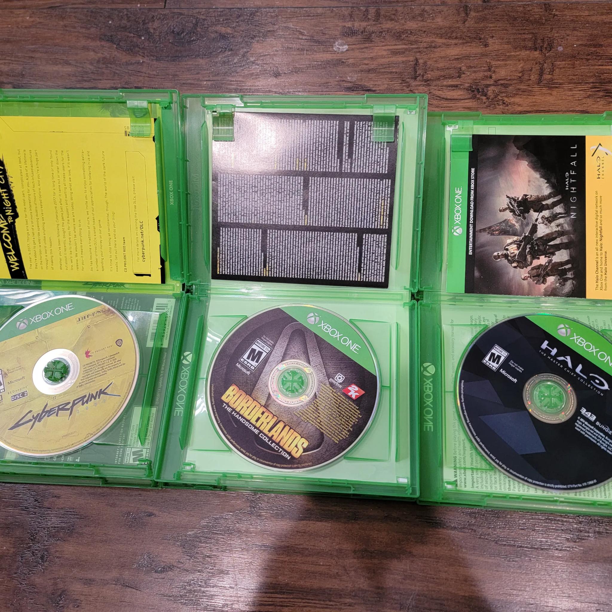 Xbox one with elite series 1 controller and 8 games